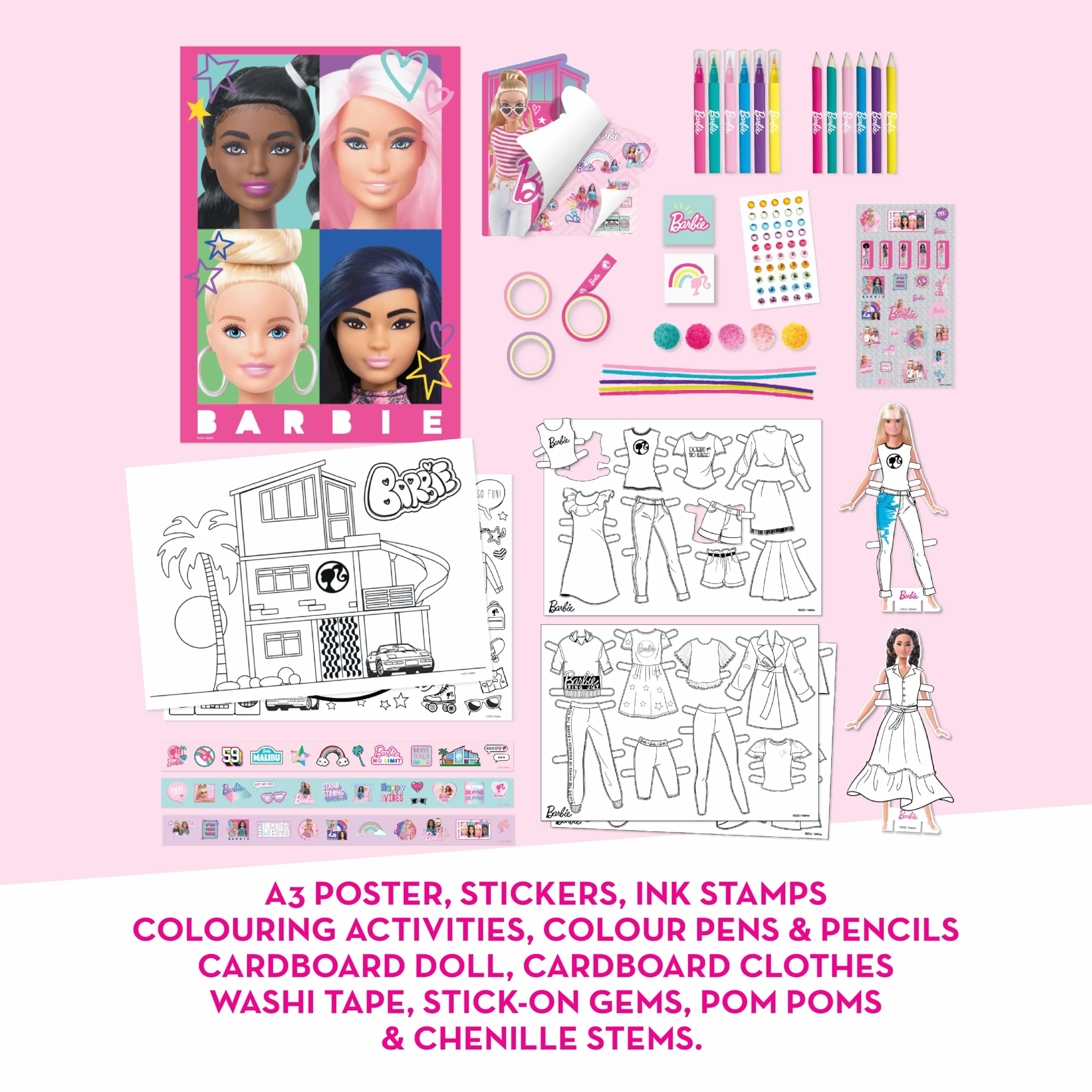 Bladez Toyz Barbie Creative Maker Kitz zestaw do ćwiczeń zderzaka 300 sztuk