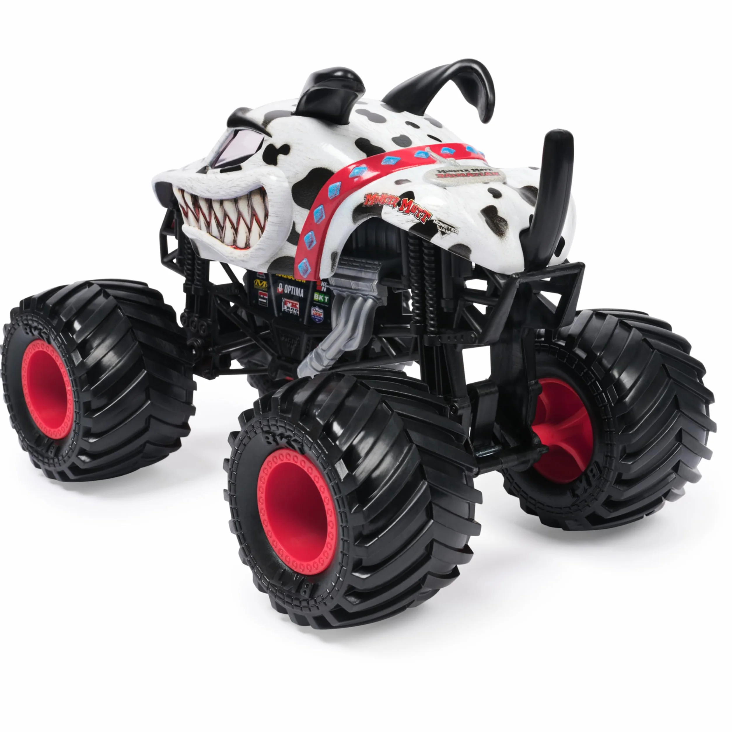 Monster Jam Zabawka samochód ciężarowy 1 do 24 mm dalmatyńczyk M27
