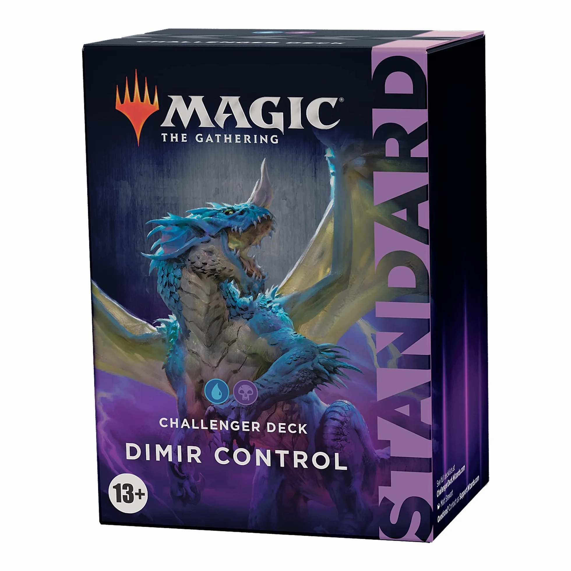 Magic The Gathering 2022 Challenger Deck – Dimir Control (niebiesko-czarny)