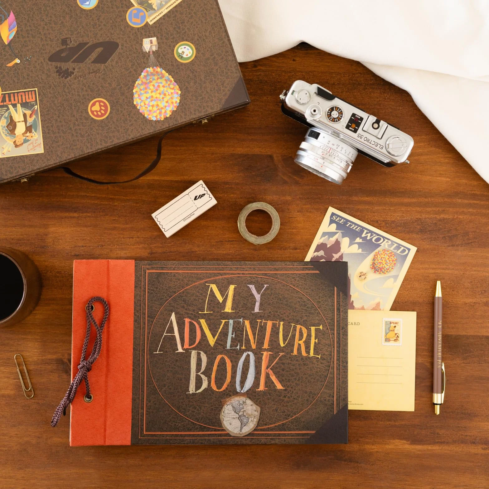 Grupo Erik Scrapbook Set - Disney UP | Pixar Up Adventure Book, Photo Album, Scrapbook, Gifts, Merchandise for Her & Him
