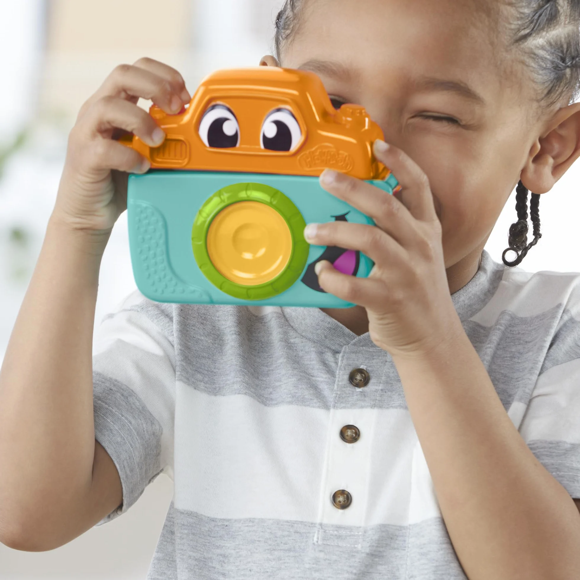 Zestaw startowy Fotozabawa Play-Doh z zabawkowym aparatem fotograficznym