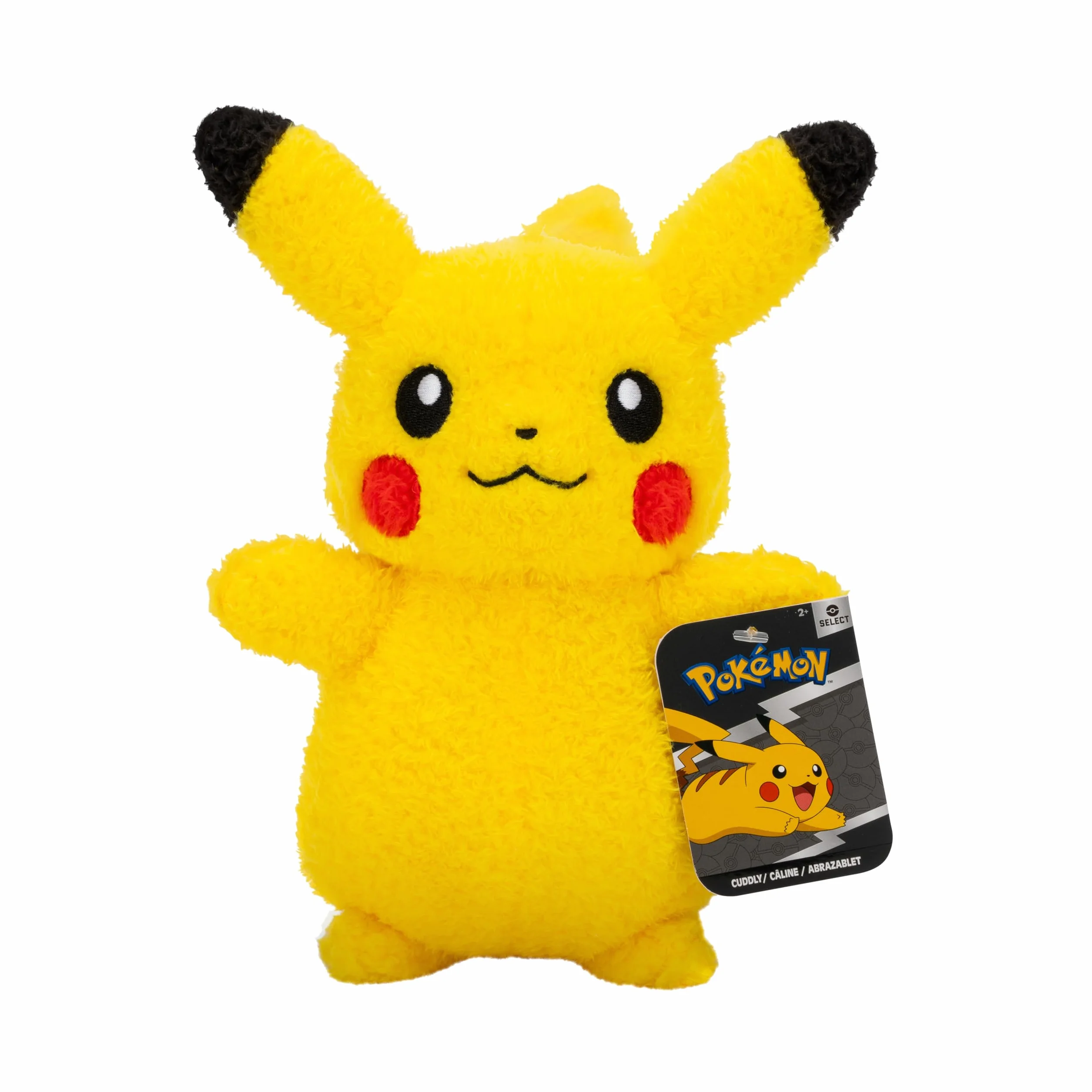 Pokémon Select Kanto 20 cm Pikachu Plush - Yellow Official Pokemon Stuffed Toy