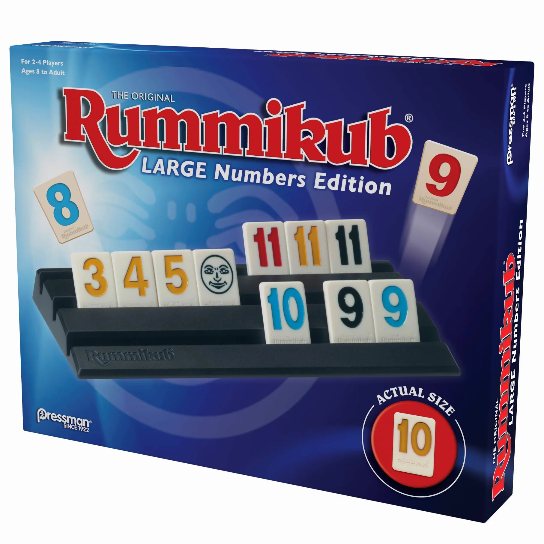 Pressman Toy Rummikub: Large Numbers Edition
