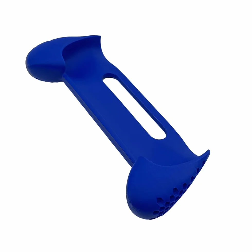 Nadaje się do etui ochronnego Retroid Pocket 5, DIY uchwyt z nadrukiem 3D do Retroid Pocket 5, uchwyt do konsoli do gier, ergonomiczna konstrukcja (niebieski)