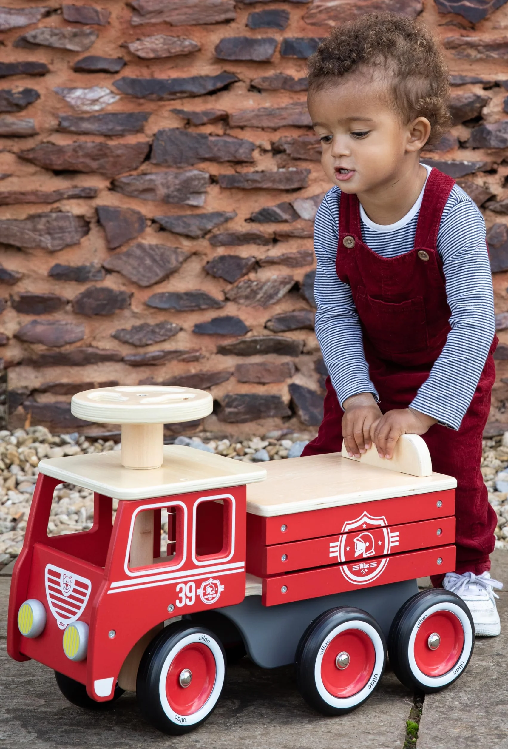VILAC - Ride on Firetruck (1126R)