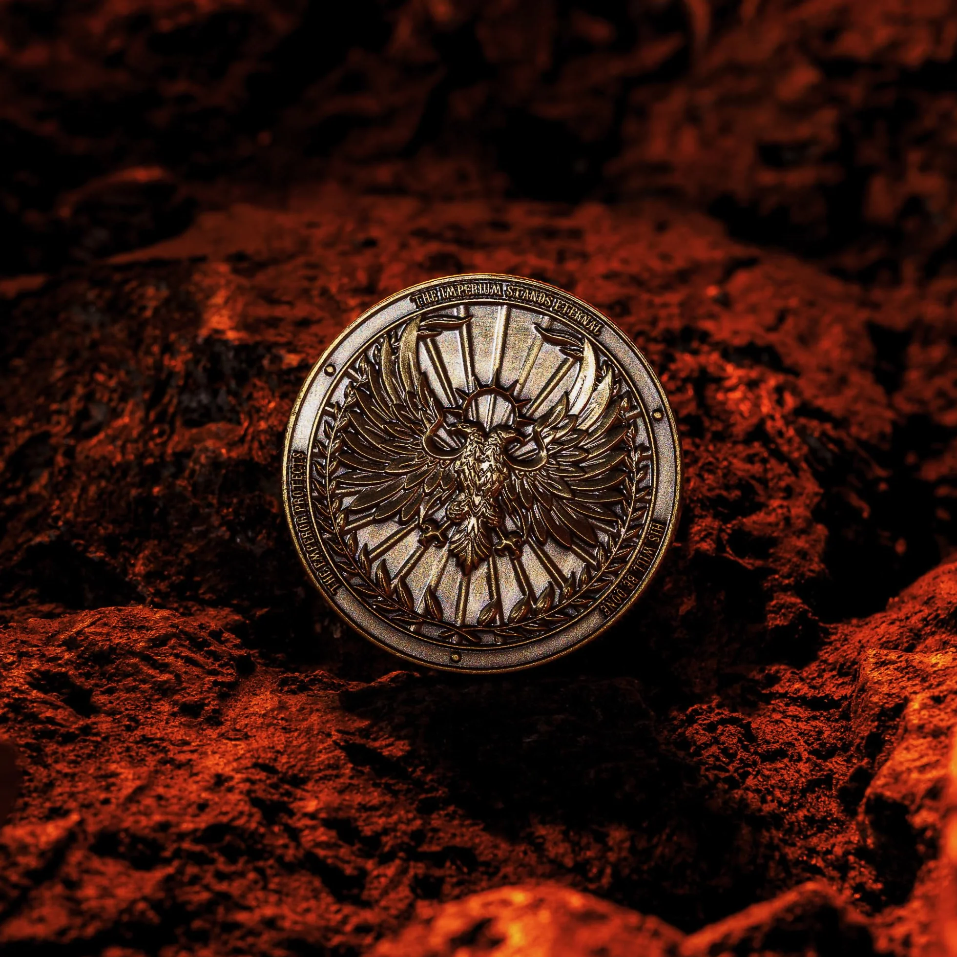 Starforged Warhammer 40k Collectible Coin Imperium of Man