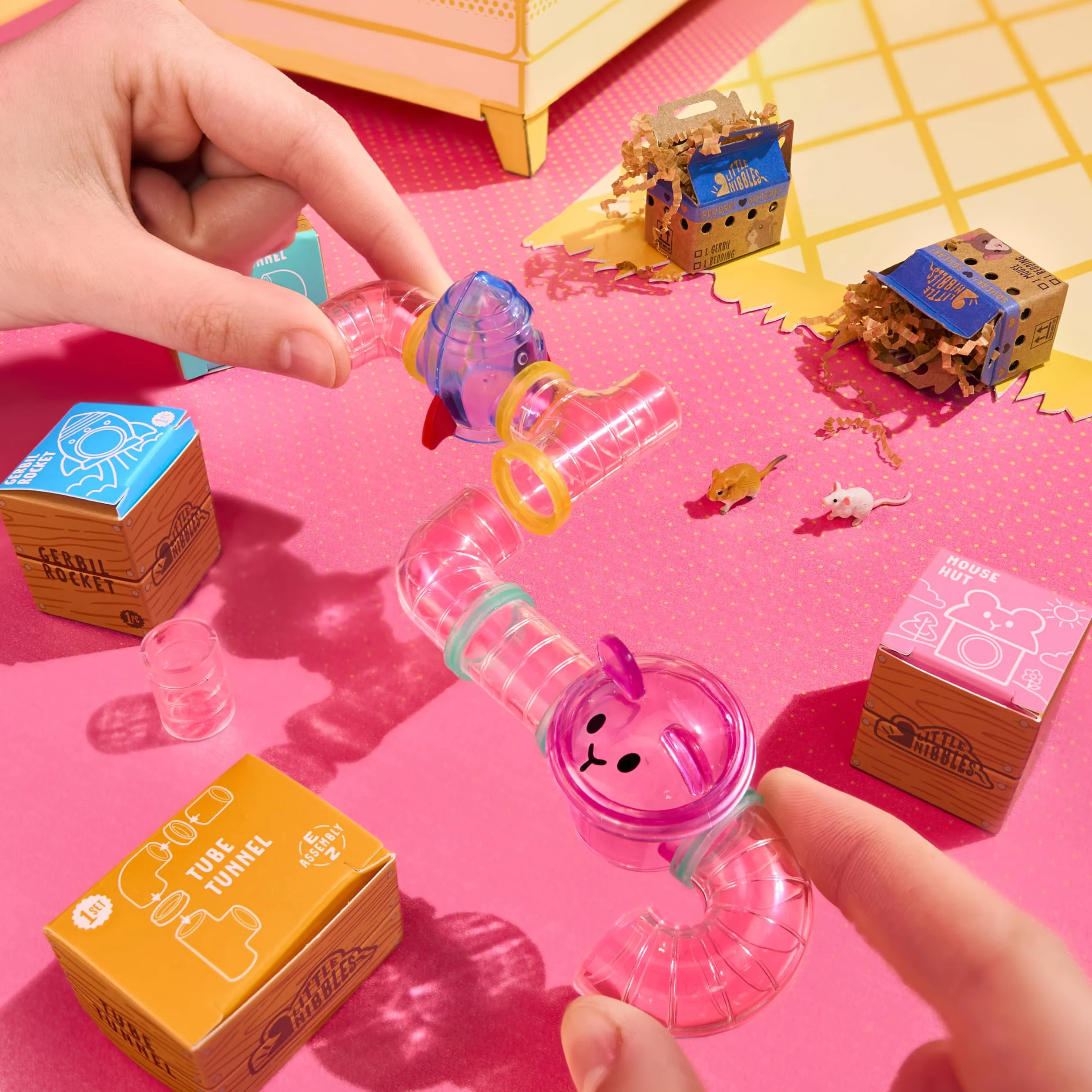 MGA's Miniverse Make It Mini Animals Series 2 – Zestaw z Jedną Figurką Zwierzątka i Akcesoriami, Mini Kolekcjonerskie Elementy; w Serii 8 do Zebrania; dla Kolekcjonerów i Dzieci od 8 Lat