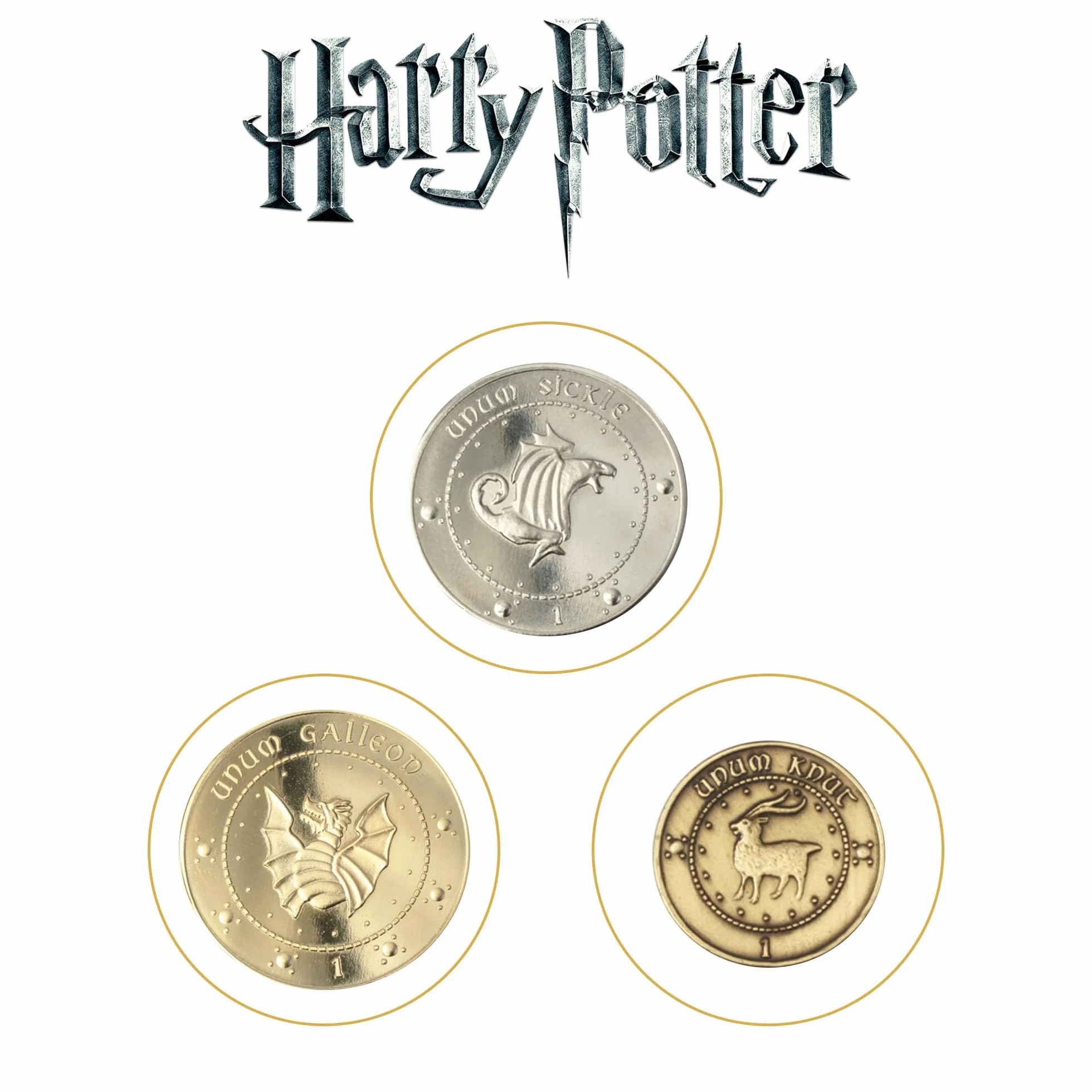 The Noble Collection Kolekcja monet bankomatowych Harry Potter Gringotts
