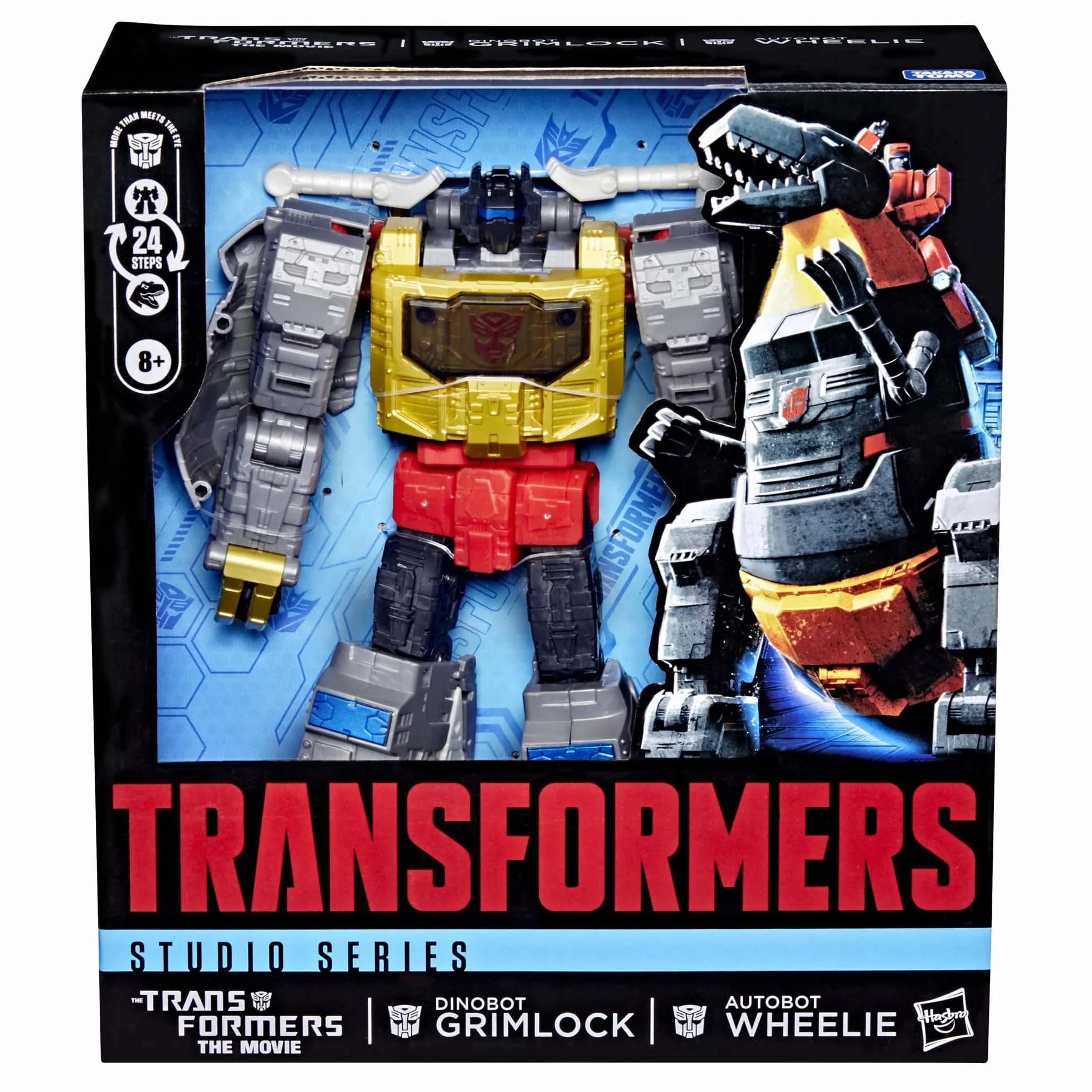 Figurka Dinobota Grimlocka z kolekcji Transformers Studio Series z filmu "The Transformers: The Movie"