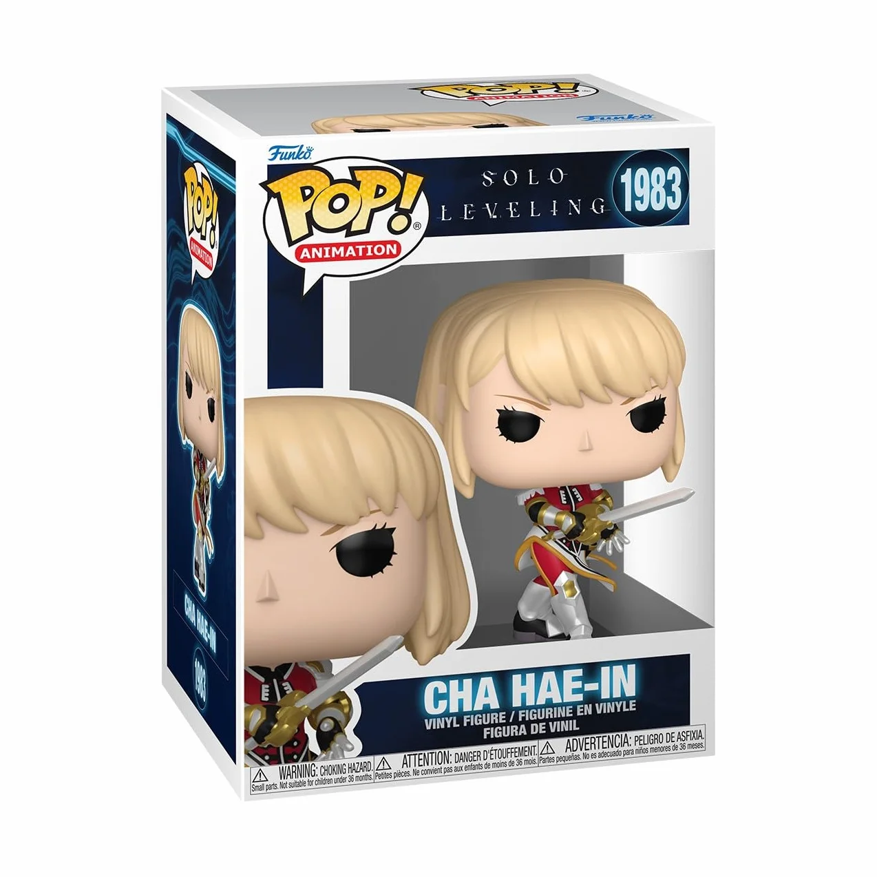 Funko Pop! Animacja: Poziomowanie tylko - Cha Hae-In - Figurka kolekcjonerska z winylu - pomysł na prezent - Oficjalny towar - Zabawki dla dzieci i dorosłych - Anime Fans - Figurka kolekcjonerska