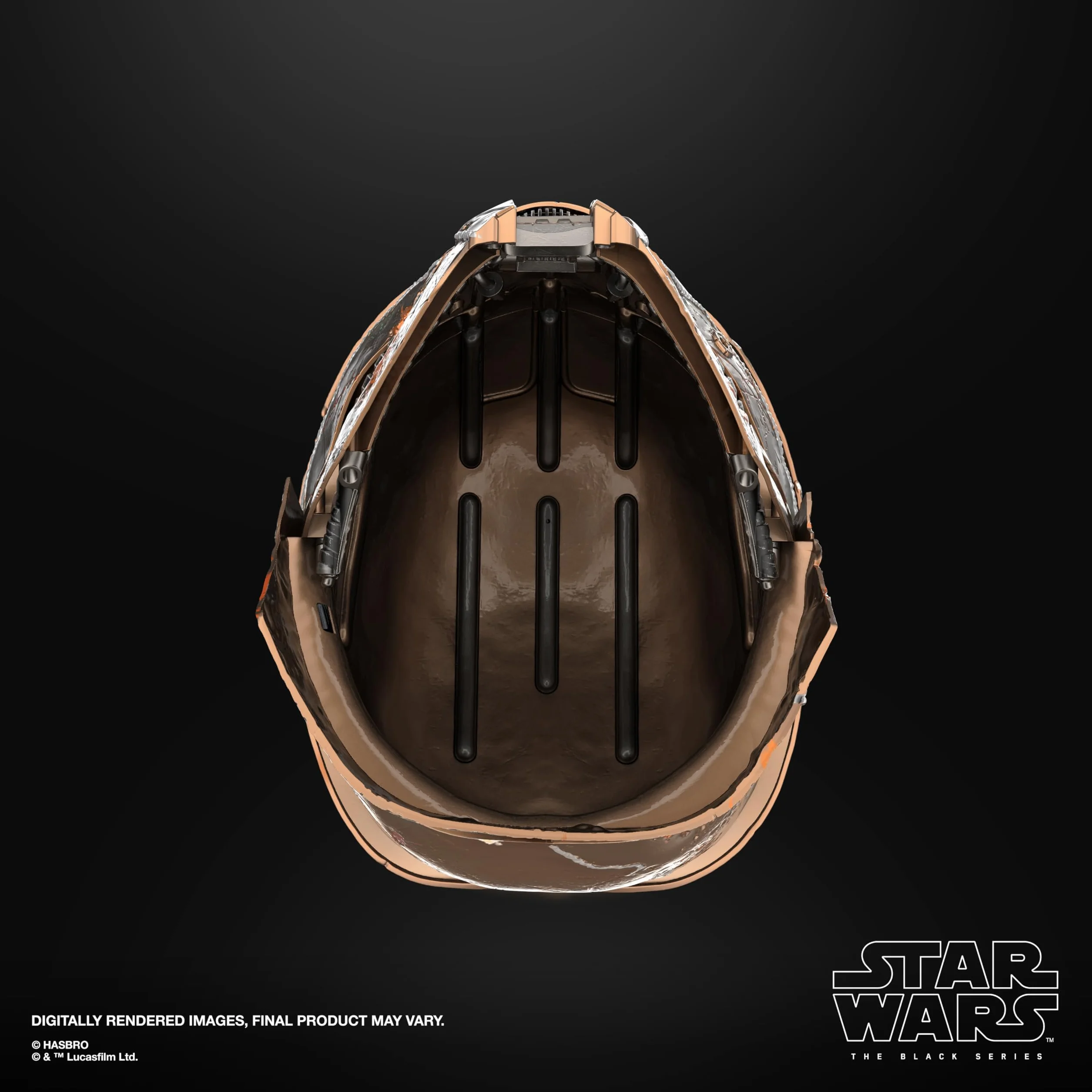 Hasbro Star Wars optymalnej jakości Elektroniczny Hełm Nieznajomego z Kolekcji Star Wars The Black Series, Zabawka Tematyczna dla Dorosłych