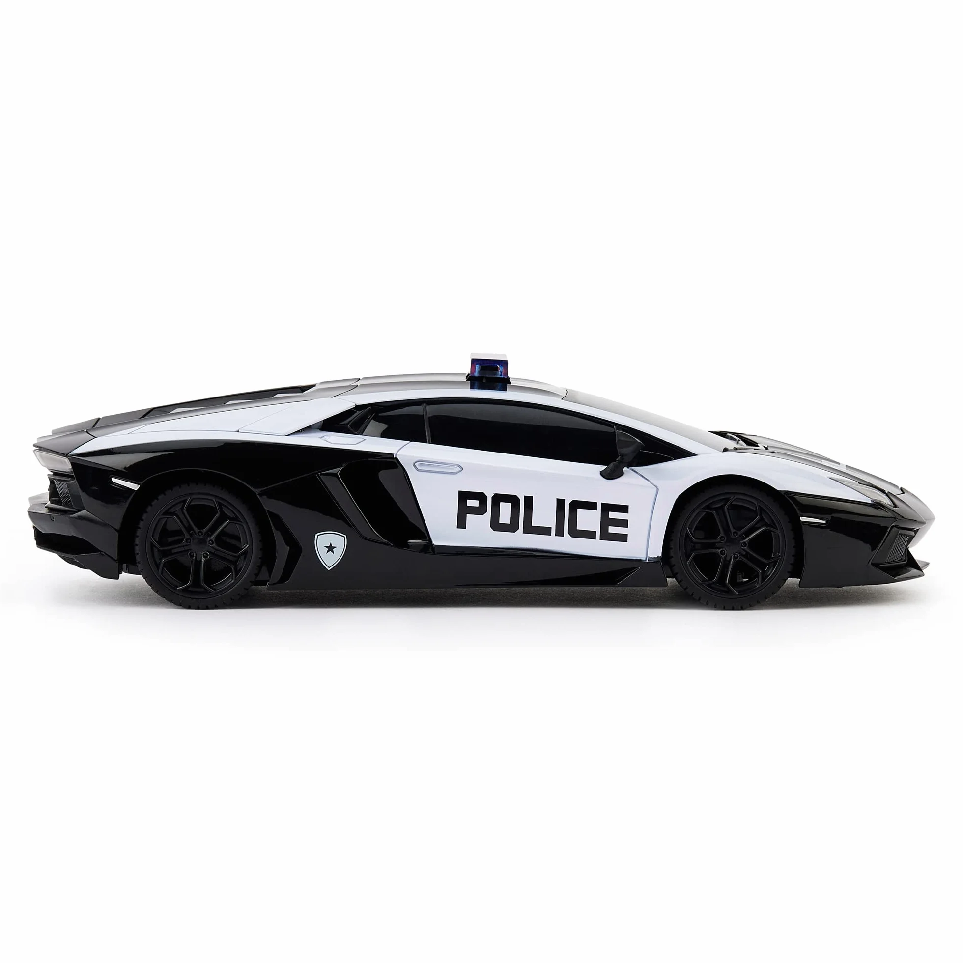 CMJ RC Cars Lamborghini Aventador LP700-4 samochód policyjny oficjalnie licencjonowany samochód zdalnie sterowany samochód w skali 1:24 światła robocze 2,4 GHz
