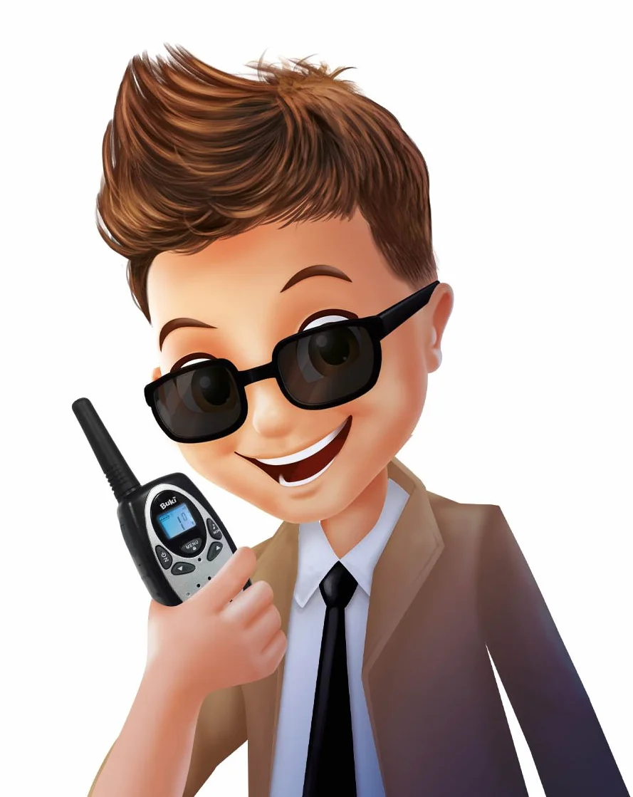 Buki - TW02 - Talkie Walkie Walkie do ponownego ładowania