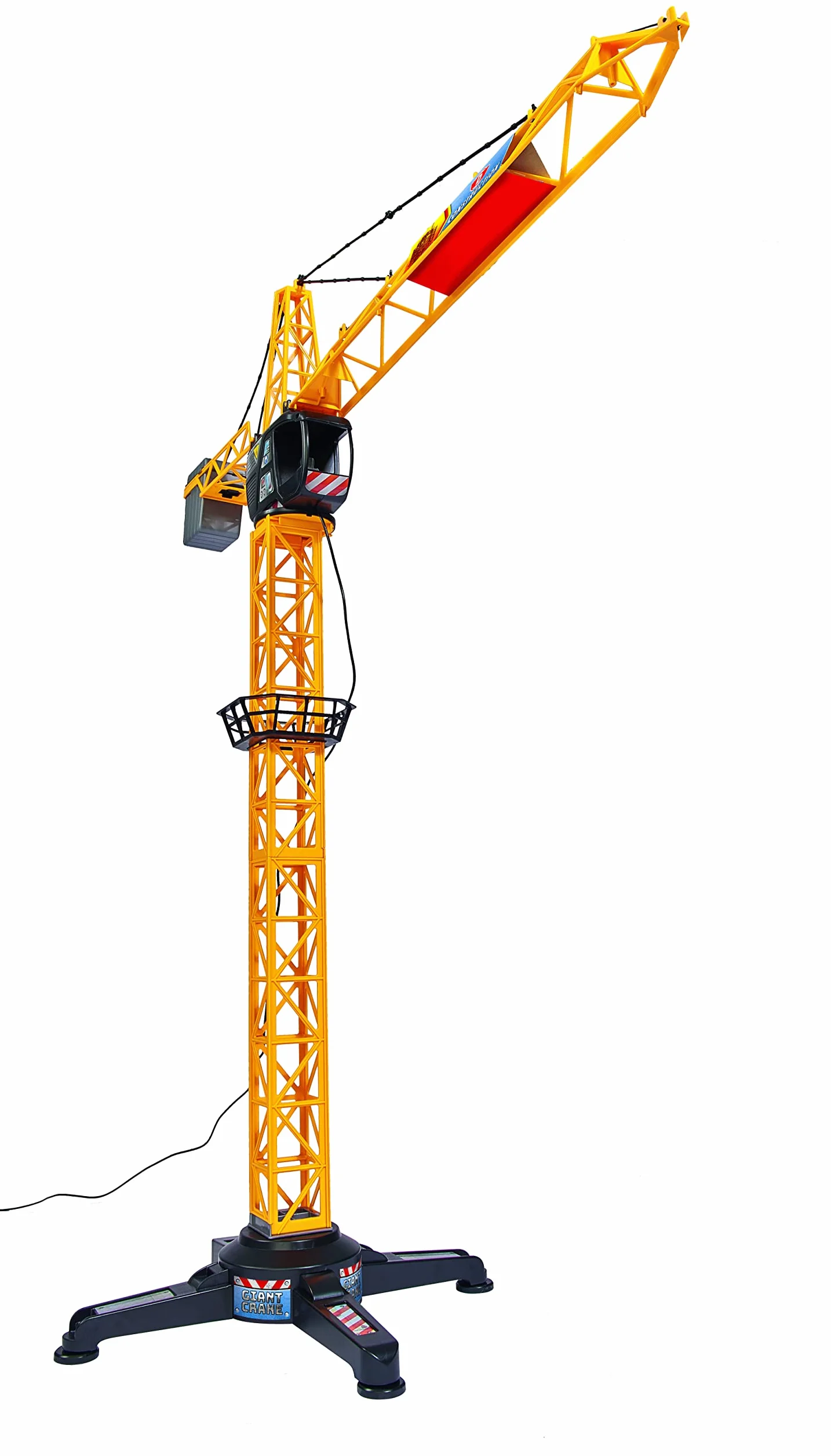 Dickie 201139013 CONSTR Dźwig Gigant z dźwiękiem, 100 cm