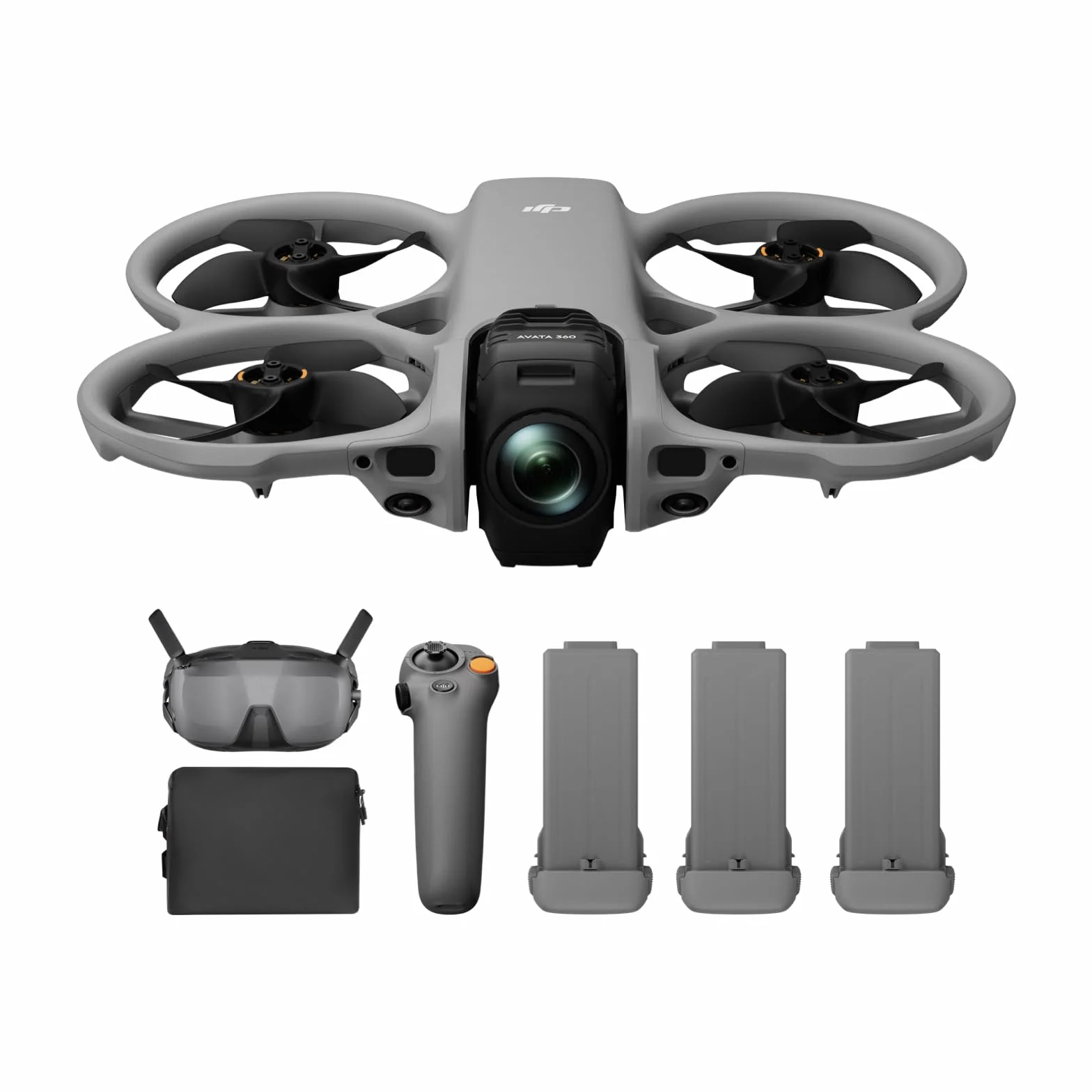 DJI Avata 360 Motion Fly More Combo, dron z obrazowaniem 8K 360° klasy 1-calowej, dron z kamerą 360° i osłoną śmigieł. Zawiera Goggles N3 i RC Motion 3 dla intuicyjnego sterowania ruchem i Easy ACRO.