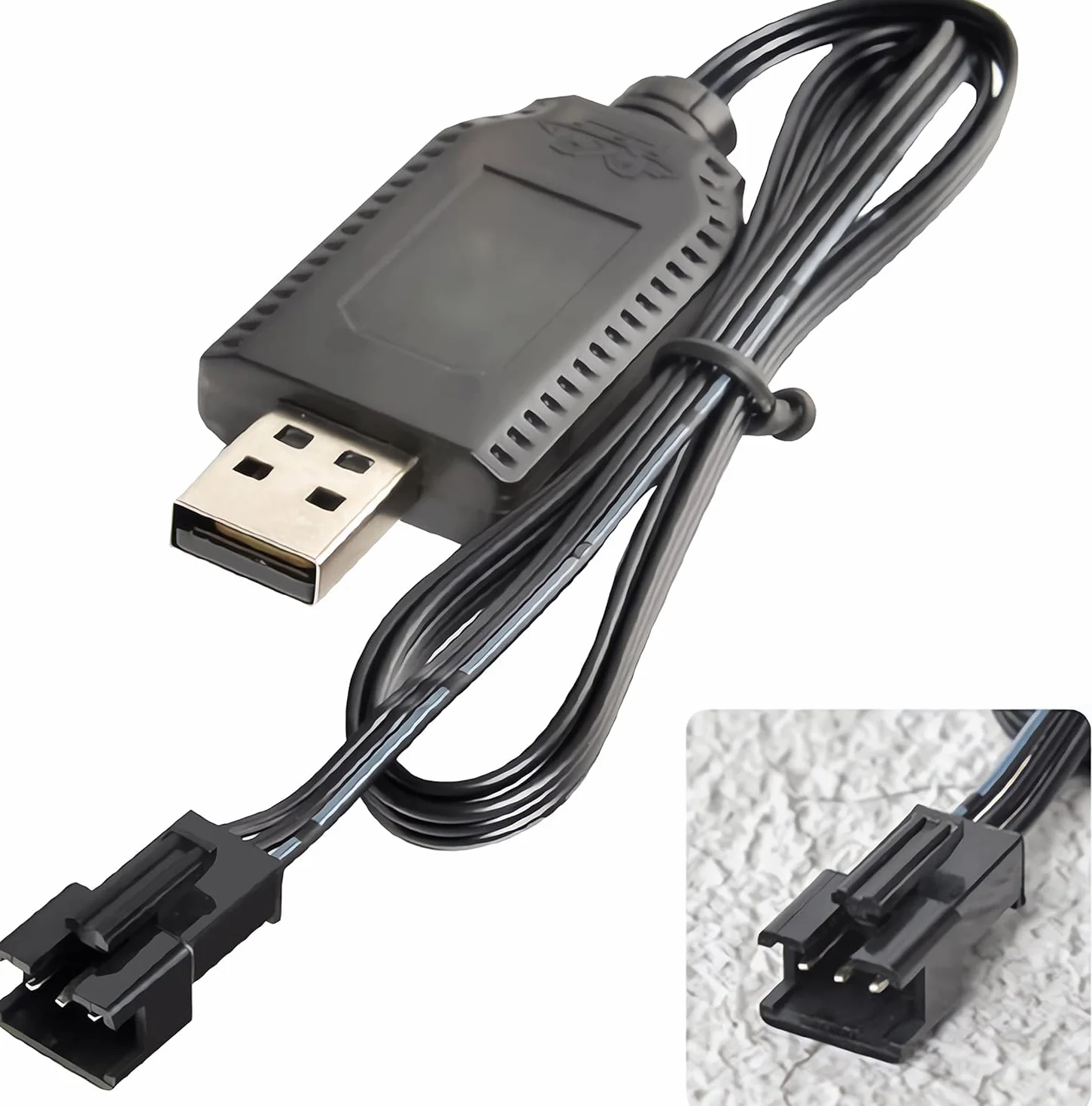Złącze SM-3P USB kabel ładowarki do akumulatorów LiPo 7,4 V 2S RC