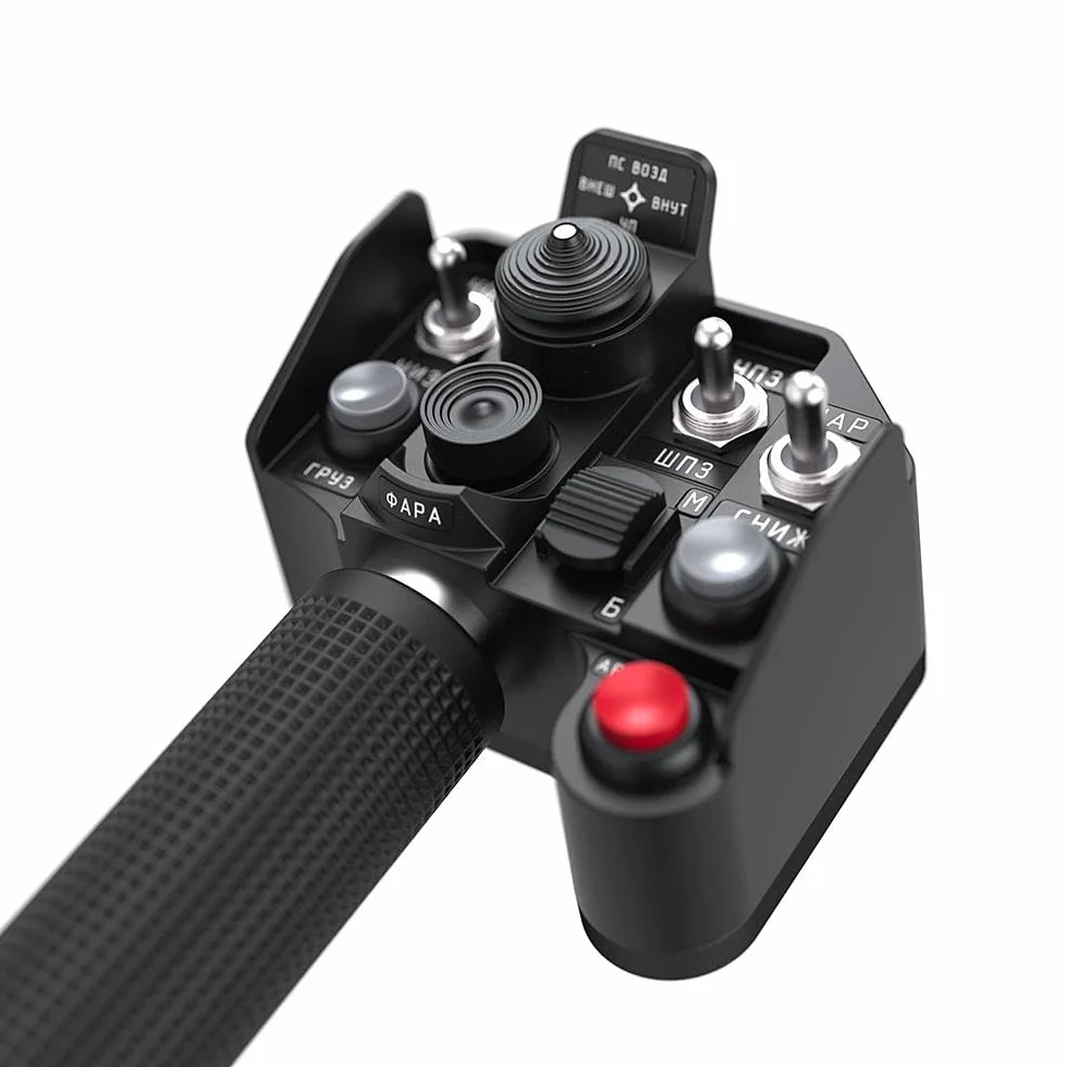 VIRPIL Controls - SharKa-50 Collective Grip (Symulator lotu, Joystick helikoptera, Gry PC)