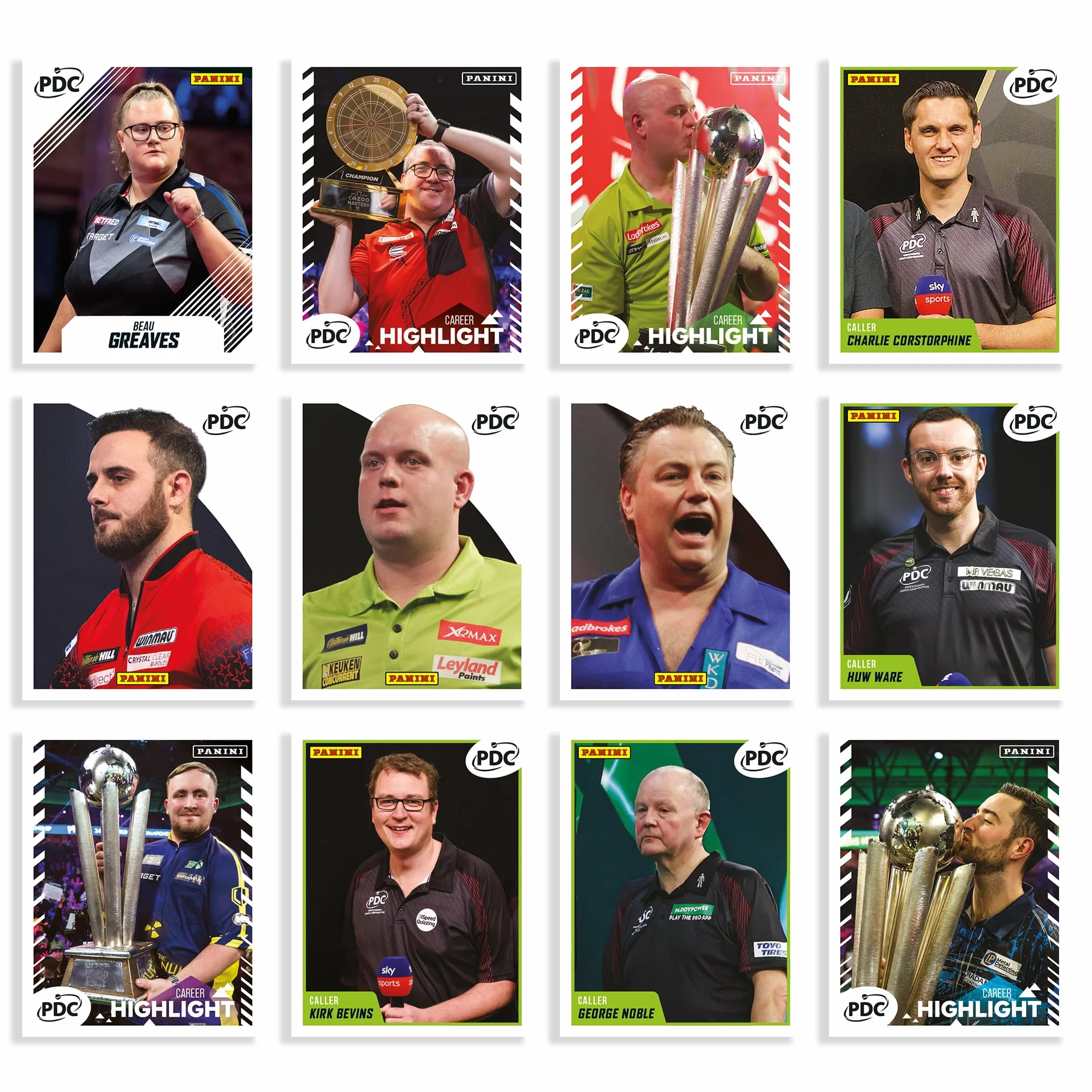 World Darts Championship Kolekcja naklejek puszka kieszonkowa