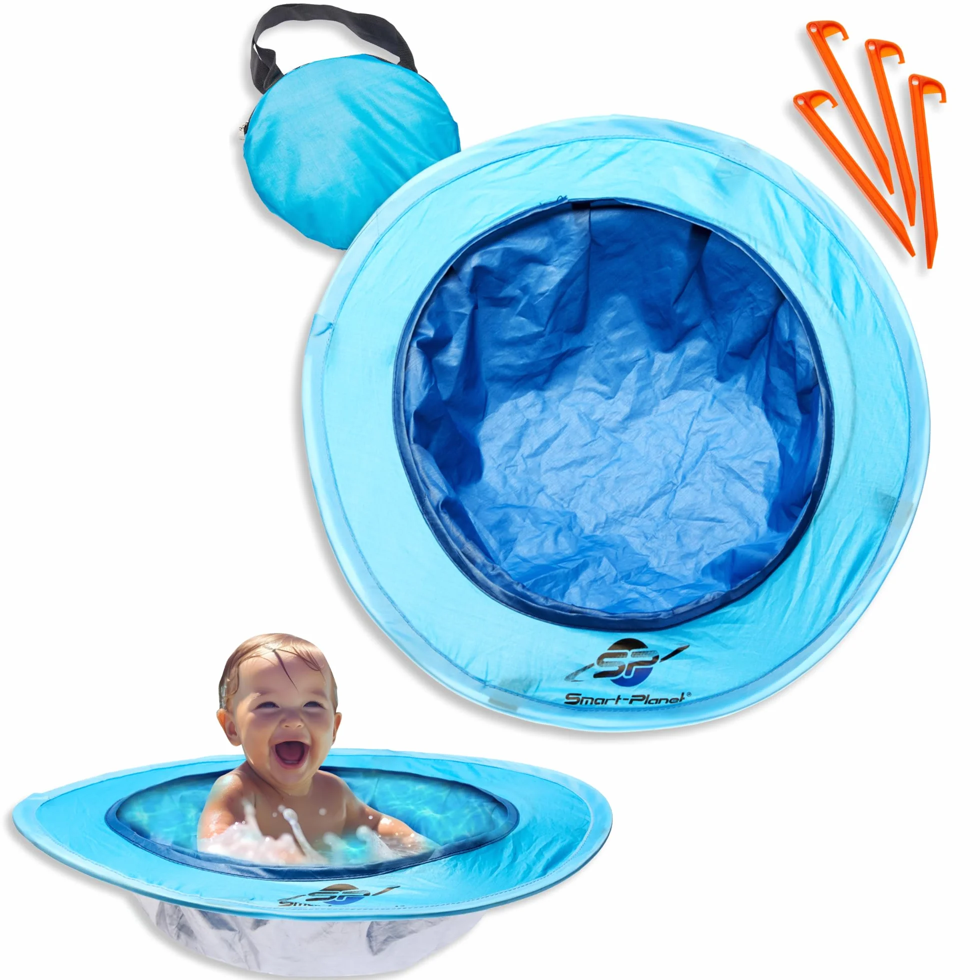 Smart-Planet basen Pop Up 70x70x50 cm brodzik odporny na rozerwanie z torbą