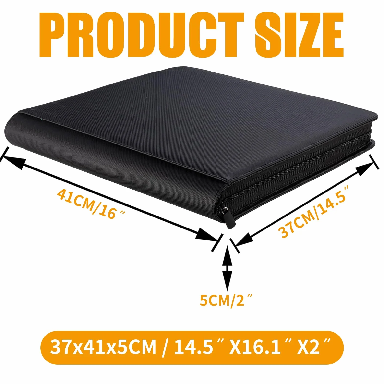 TopLoader Binder teczka na zeszyty 9 przegródek album na karty kolekcjonerskie 360 3" x 4"