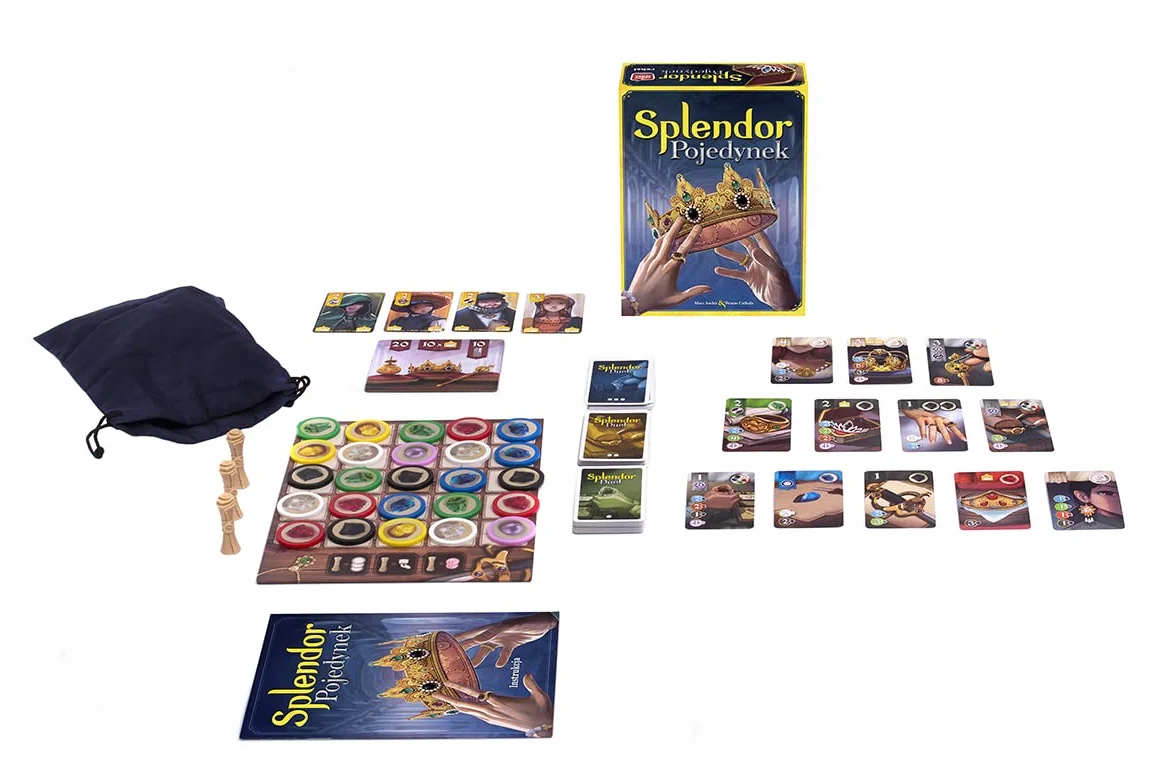 Rebel | Splendor: Pojedynek | Gra Planszowa | Dla dwojga | Wiek 10+
