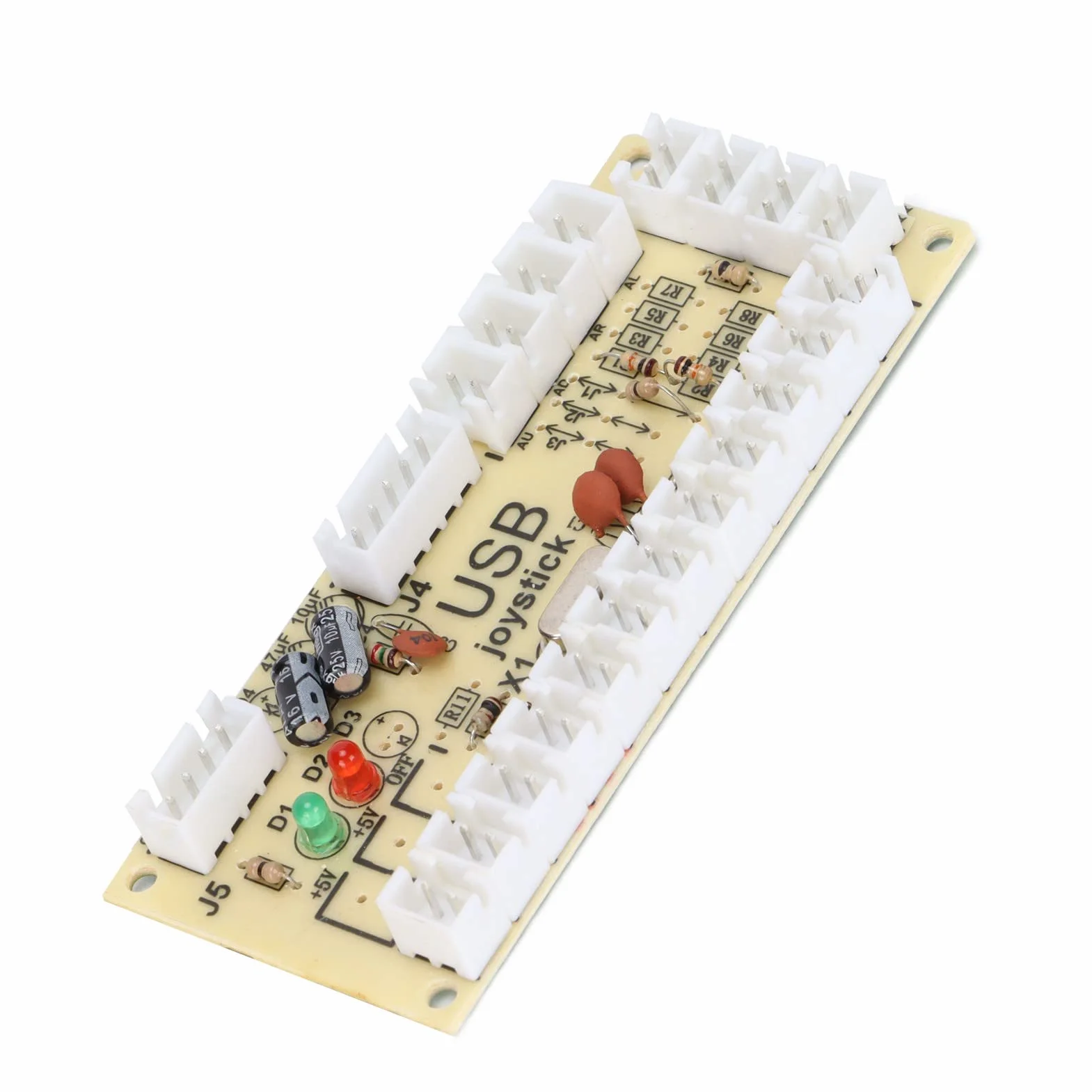 Koder USB Zero Delay Przycisk USB do Joysticka, do Gier Walki na PC dla MAME dla Retro.(QM070916 (pojedynczy))