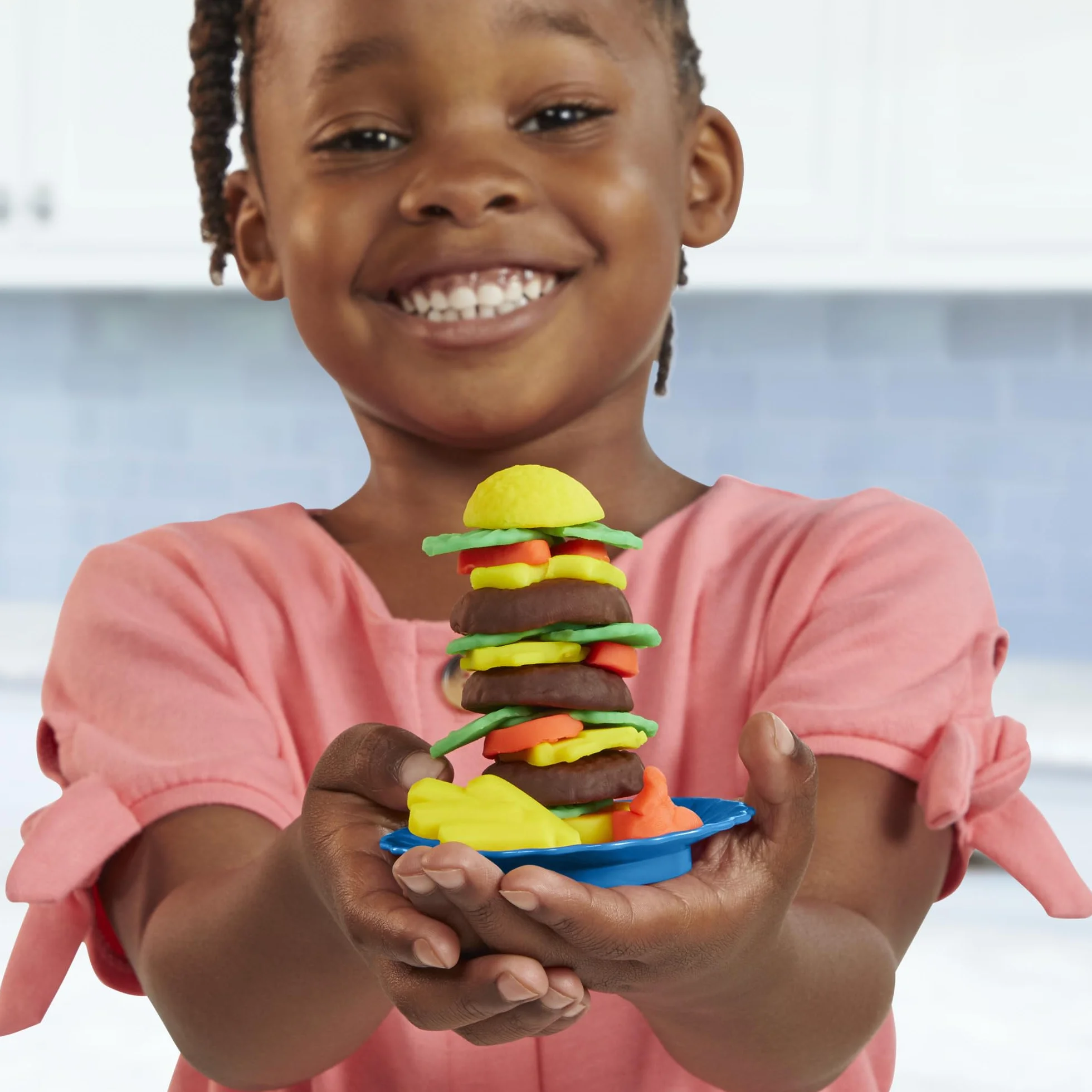 Play-Doh Zestaw do zabawy Play-Doh Kitchen Creations Restauracja pracowitego szefa kuchni, 2-stronna zabawkowa kuchnia, wiek: od 3 lat