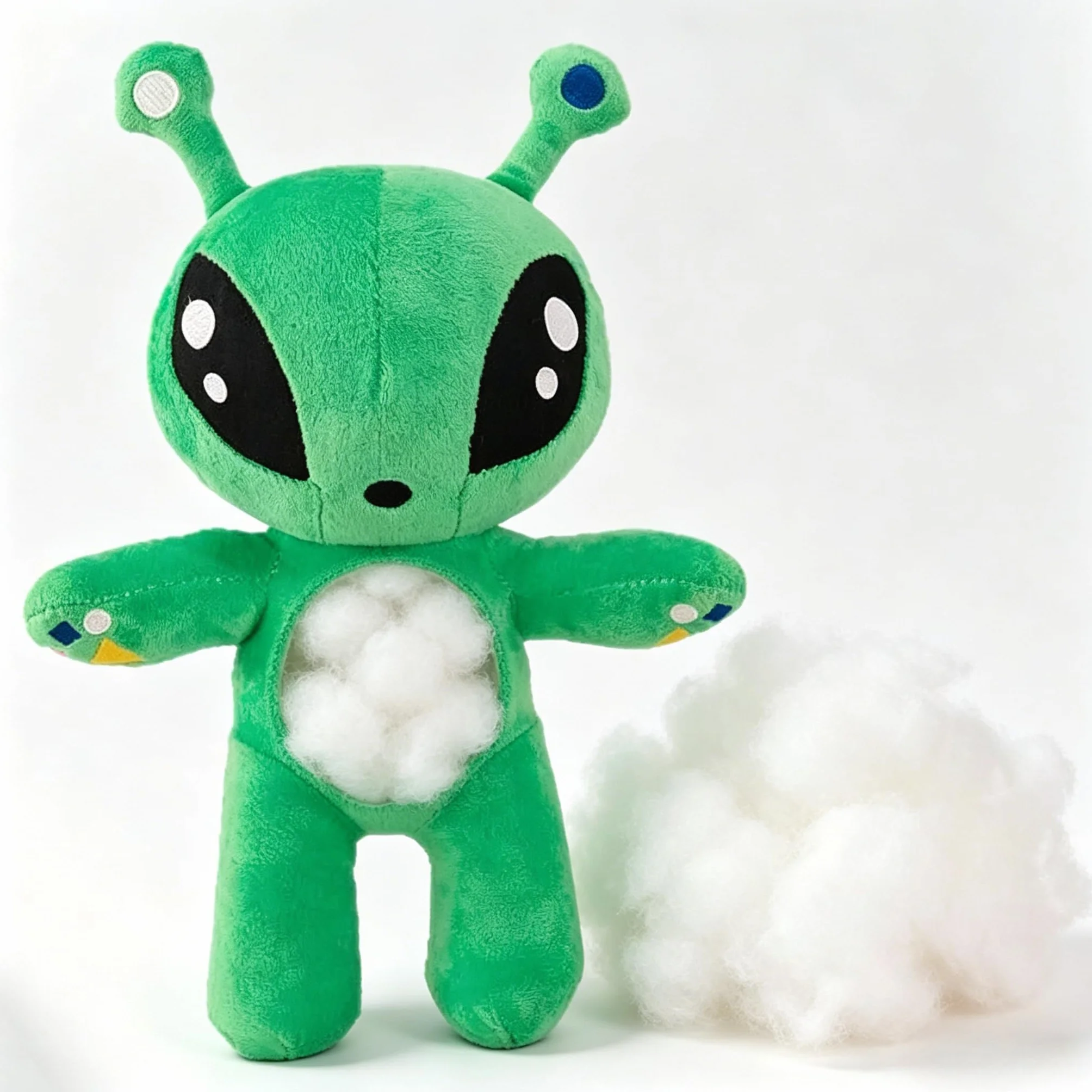 Alien AFTONSPARV pluszowe zwierzątko, miękka pluszowa zabawka, 34 cm, z motywem kosmitów, zabawka dla dzieci, figurka na prezent