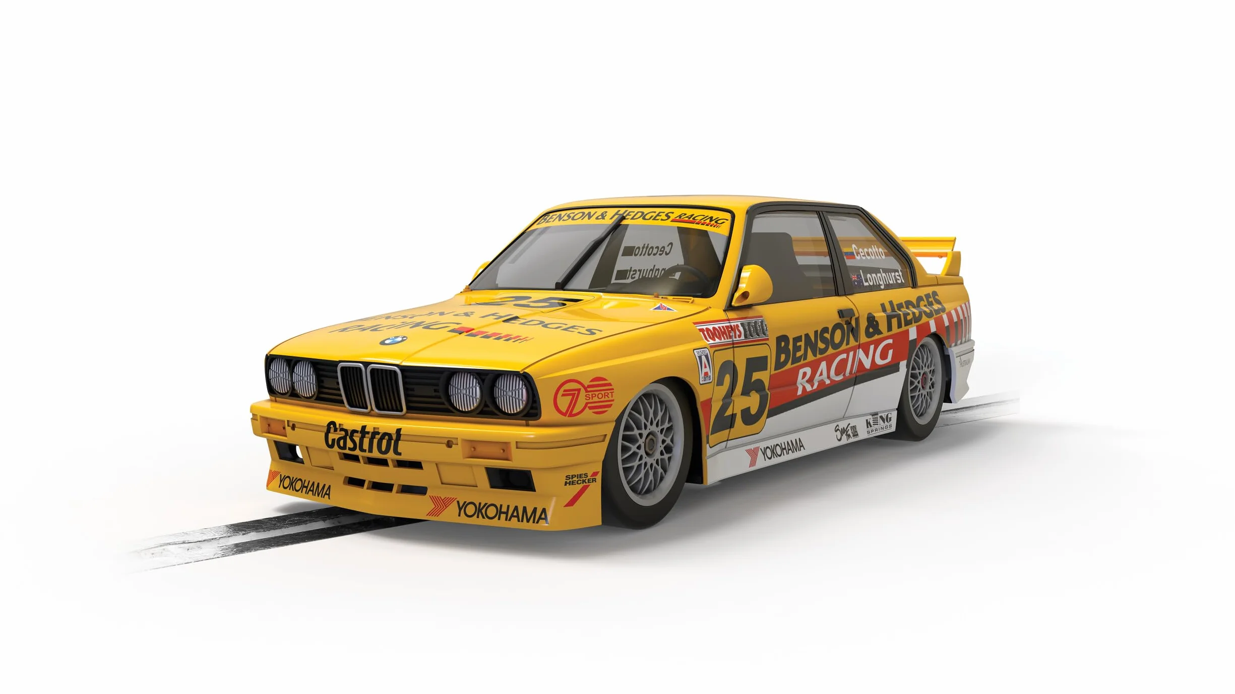 Scalextric - 1/32 BMW E30 M3 BATHURST 1000 1992 LONGH./CECOTTO (12/23) *
