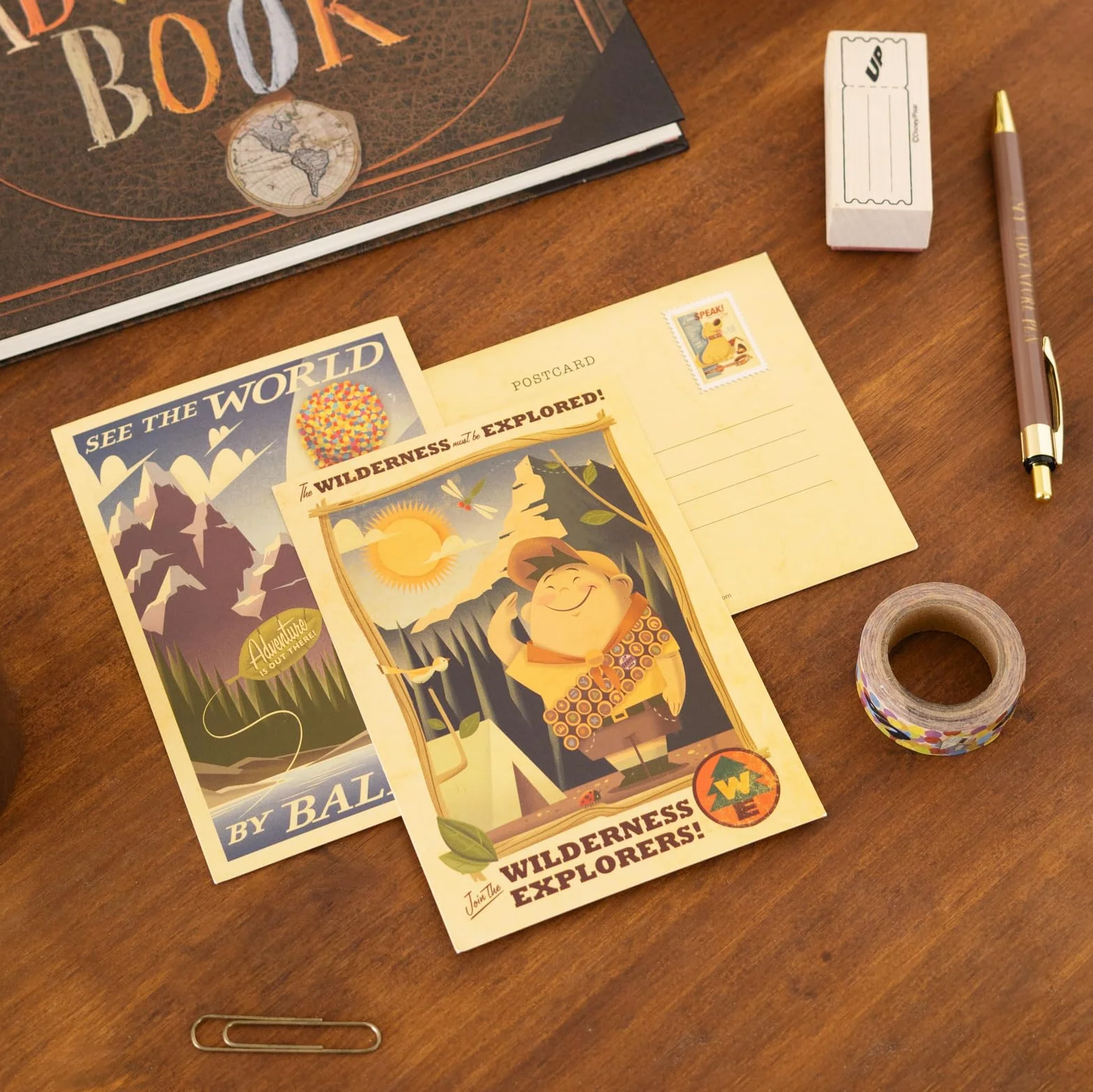 Grupo Erik Scrapbook Set - Disney UP | Pixar Up Adventure Book, Photo Album, Scrapbook, Gifts, Merchandise for Her & Him
