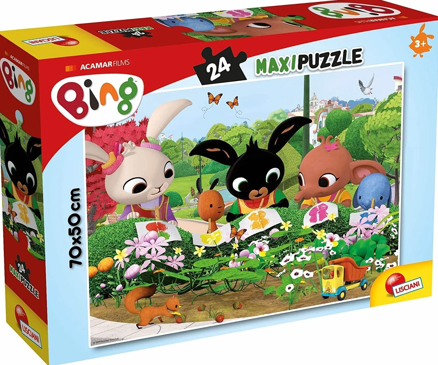 Lisciani Puzzle Maxi Floor de 24 piezas, Bing 81202 - Rompecabezas para niños a partir de 3 años