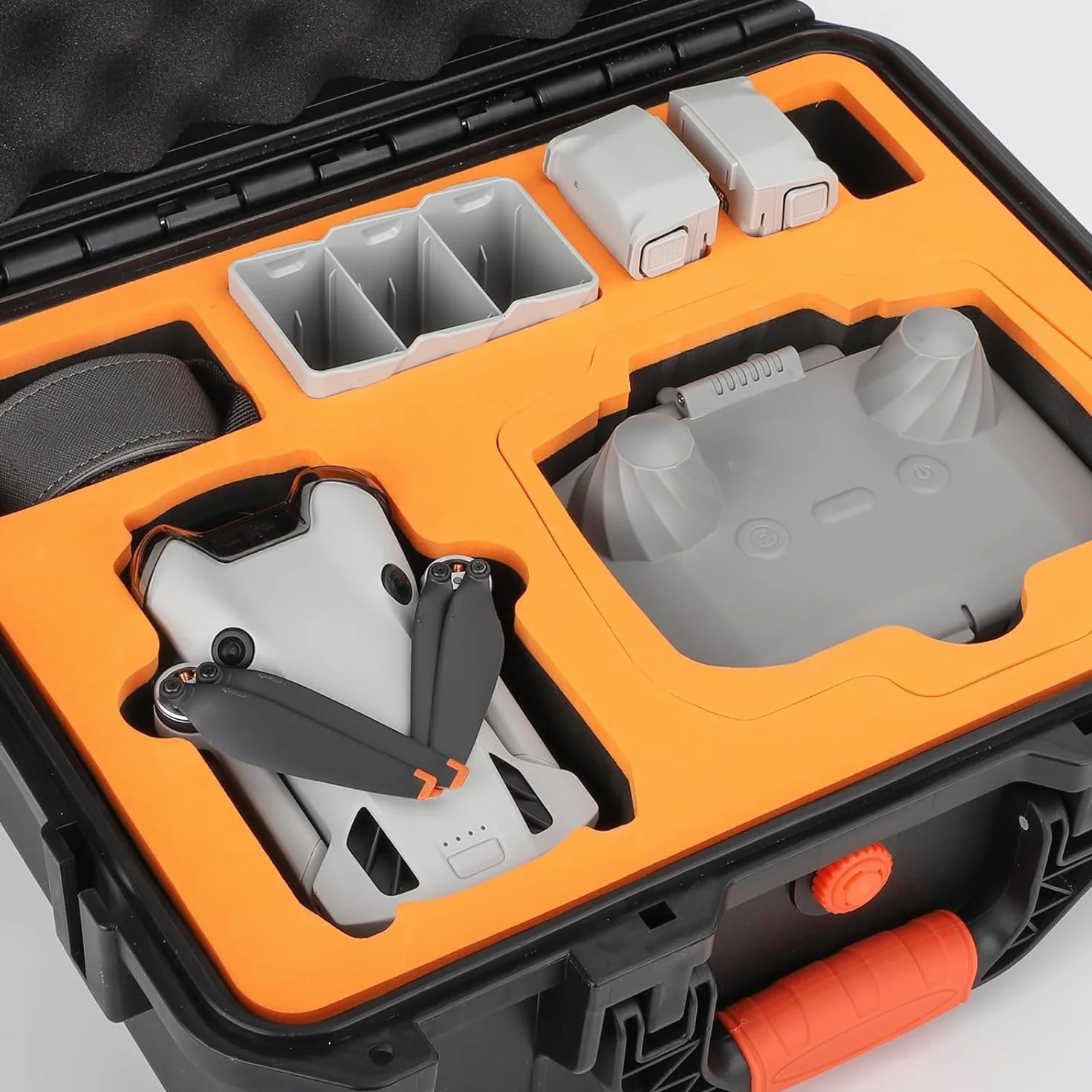 JOYSOG Osłona przeciwsłoneczna RC, osłona ochronna do pilota zdalnego sterowania DJI Mini 4 Pro/AIR 3 RC N2/RC N1 i akcesoria do joysticków