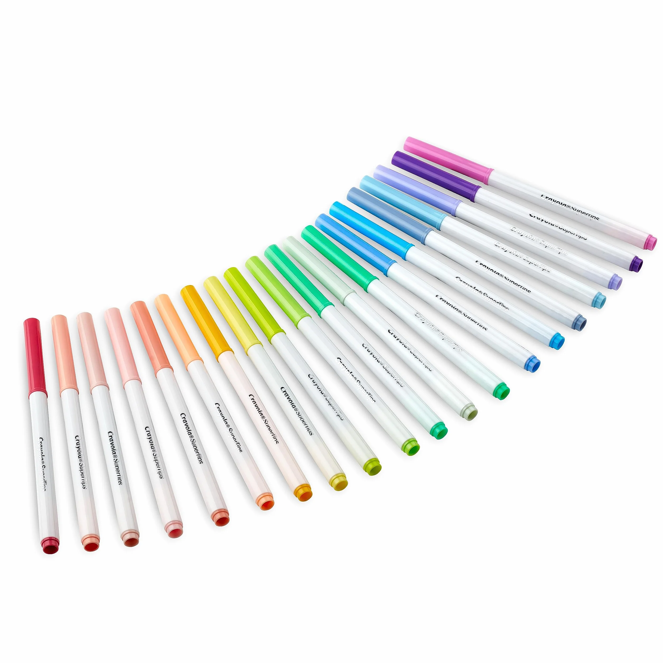 Crayola Super Tips Marker, Wielokolorowy, 20 Sztuk