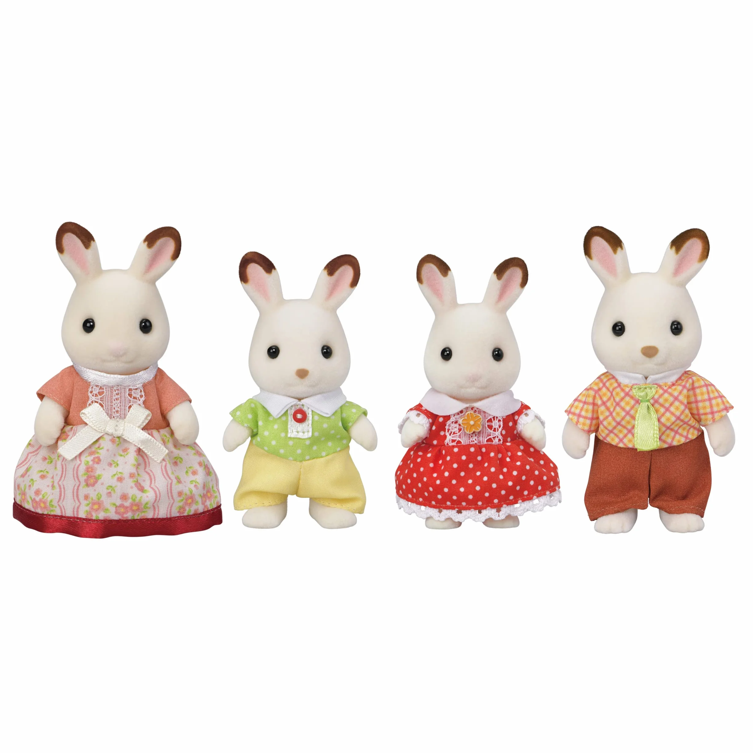 Sylvanian Families Czekoladowe Zające Figurka, Wielokolorowy, od 3 lat