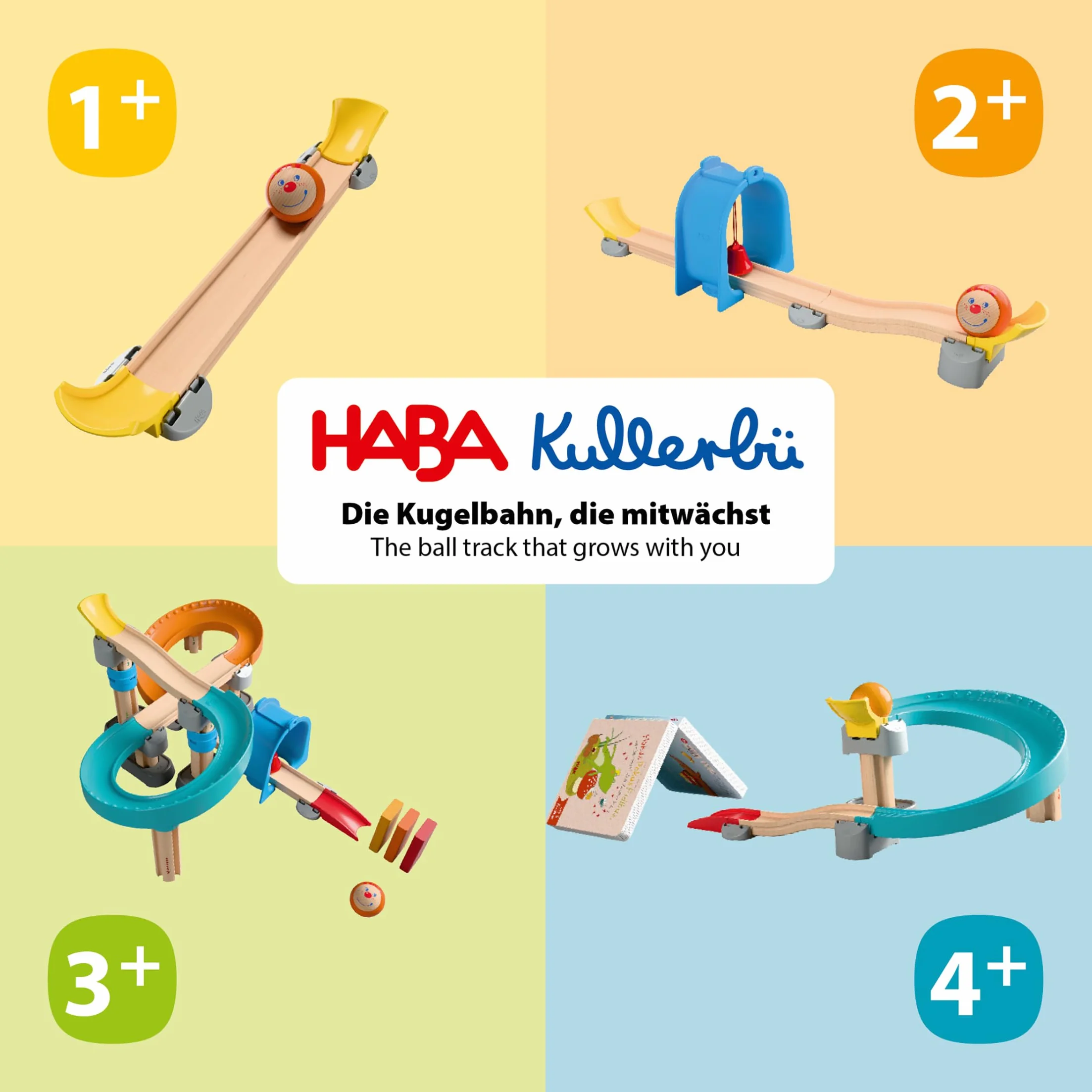 Kullerbü Kugelbahn Step-By-Step