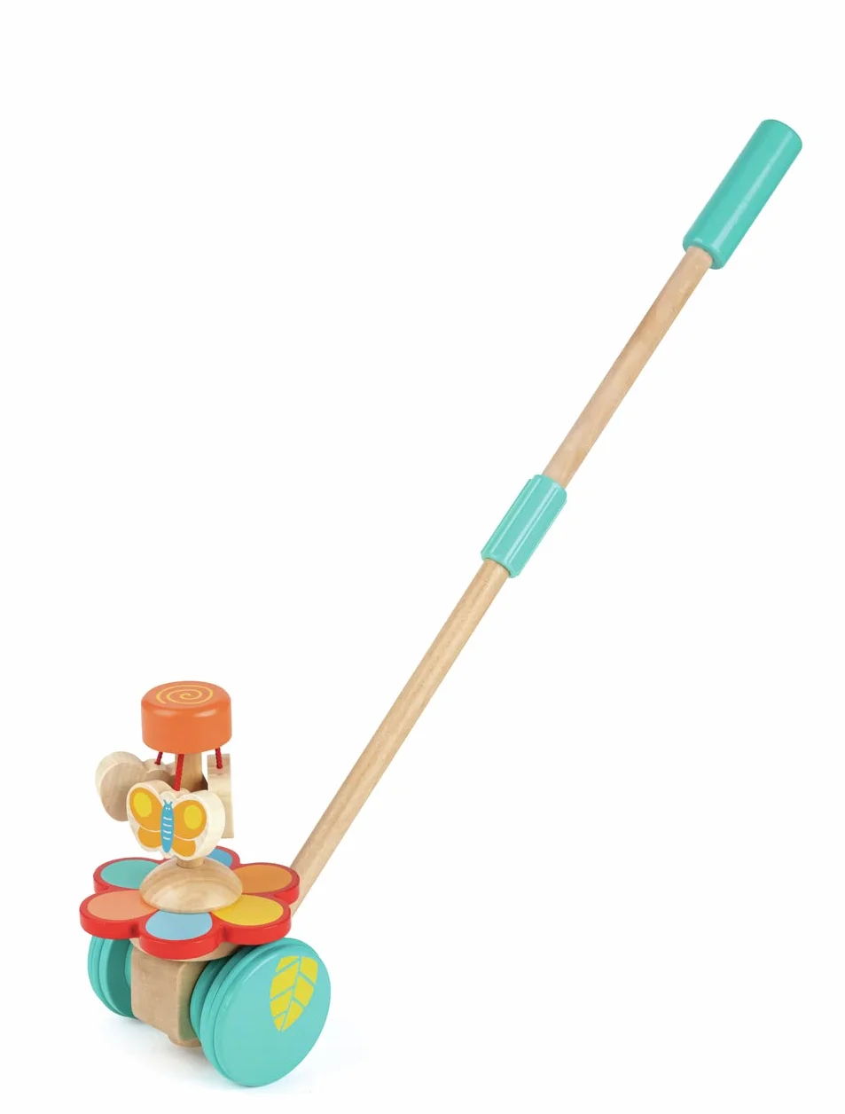 Hape E0341 Dancing Butterflies Push and Pull Along Wooden Toy
