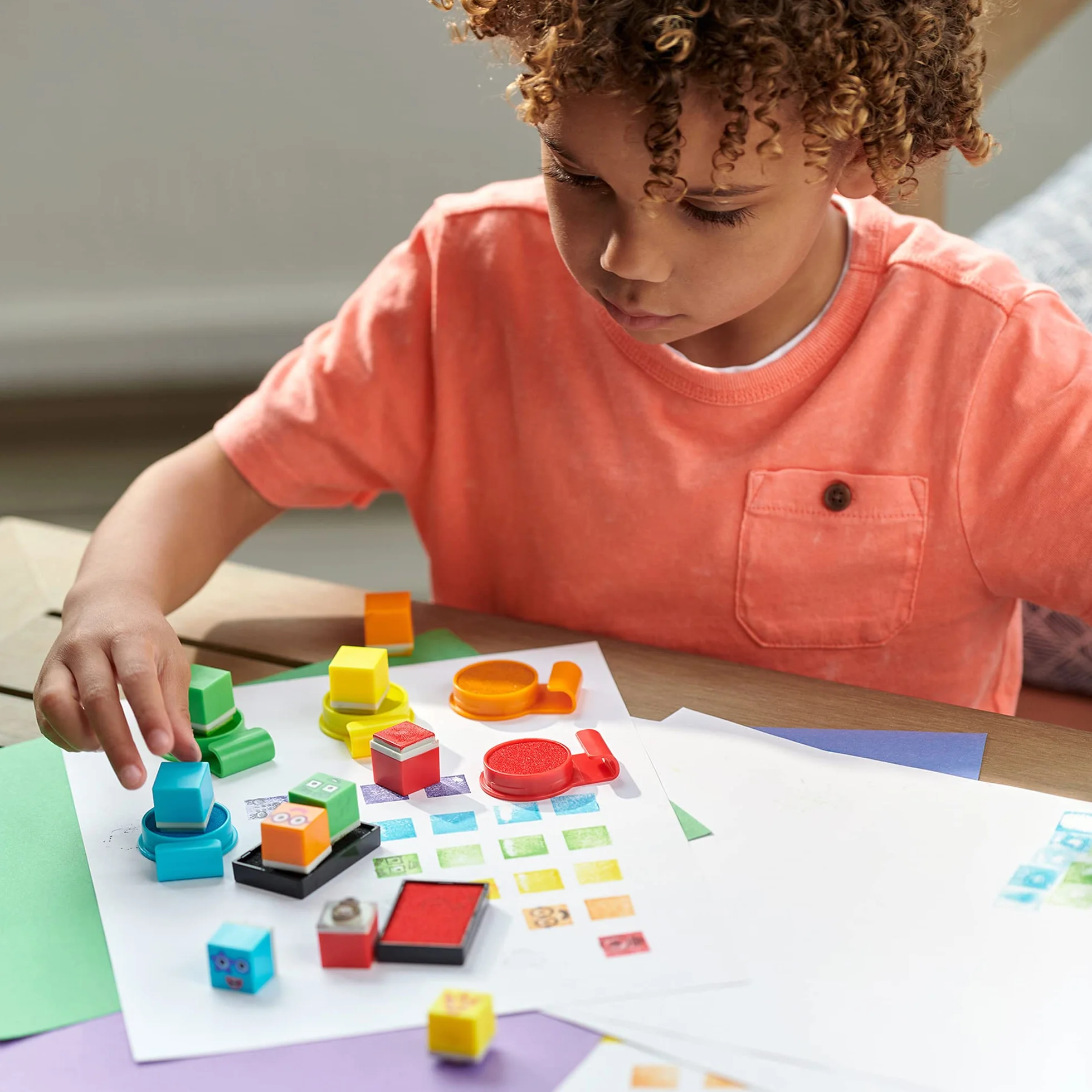Learning Resources Numer Bloki Stampolina Park Pieczatka 32-Kawalki Aktywnosc Zestaw