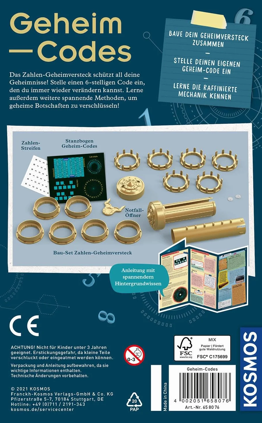 Experimentierkasten Geheim-Codes