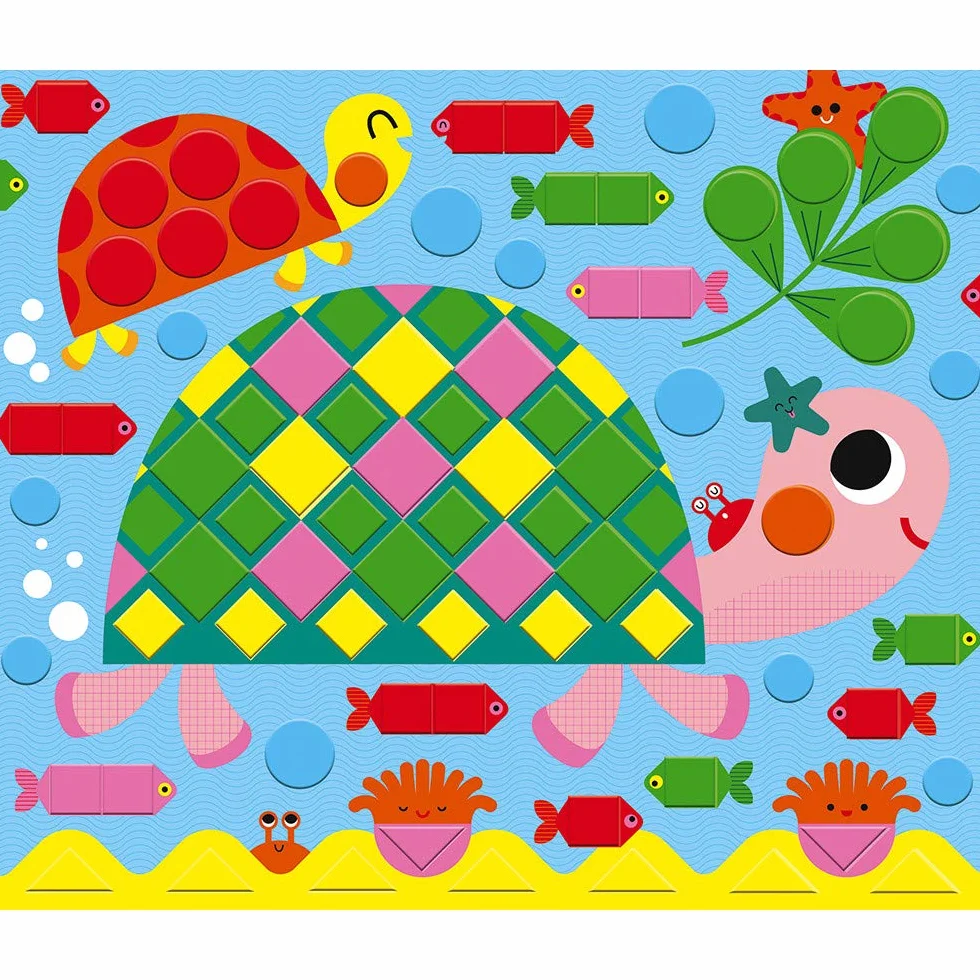 Janod Les Ateliers du Calme Creative Kit Animal Mosaics J07899