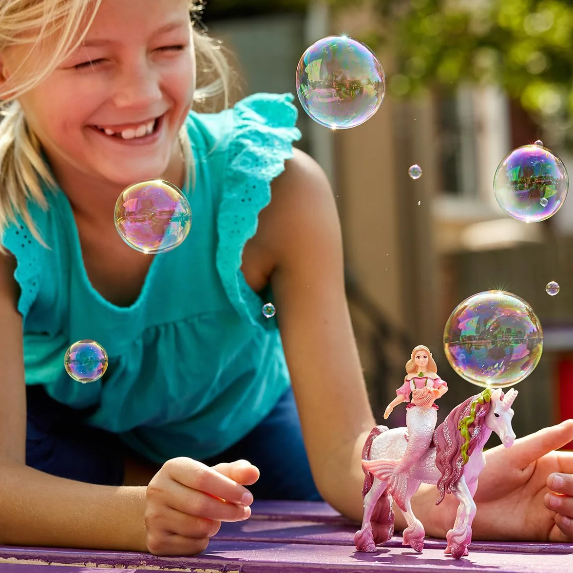 Schleich Slh70593 Syrena Feya Na Podwodnym Jednorożcu