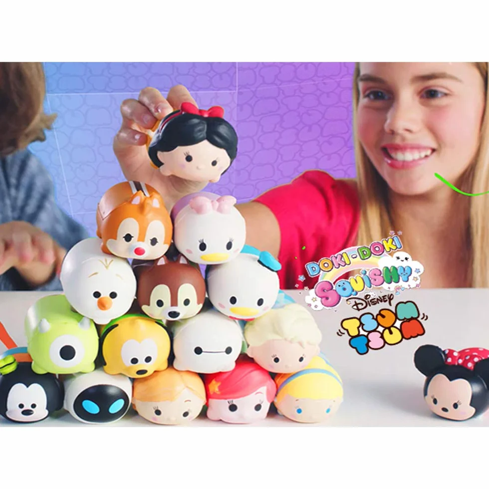 Sbabam s.r.l. 074-18 Confezione 3 bustine Tsum Tsum Disney Zbierz wszystkie, wielokolorowe, 3 szt