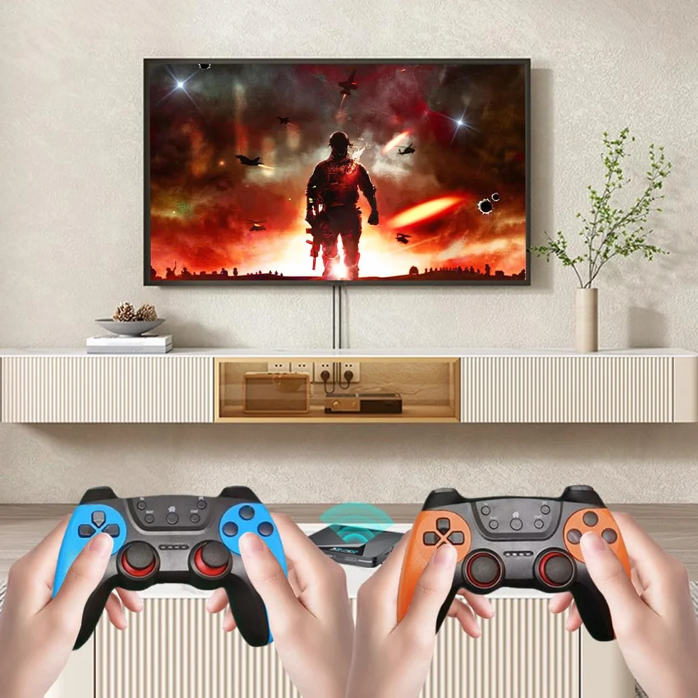 Konsola do gier retro X2 Pro z 65000 wbudowanymi grami 4K UHD kompatybilna z 9.0 i emulatorami do Arcade