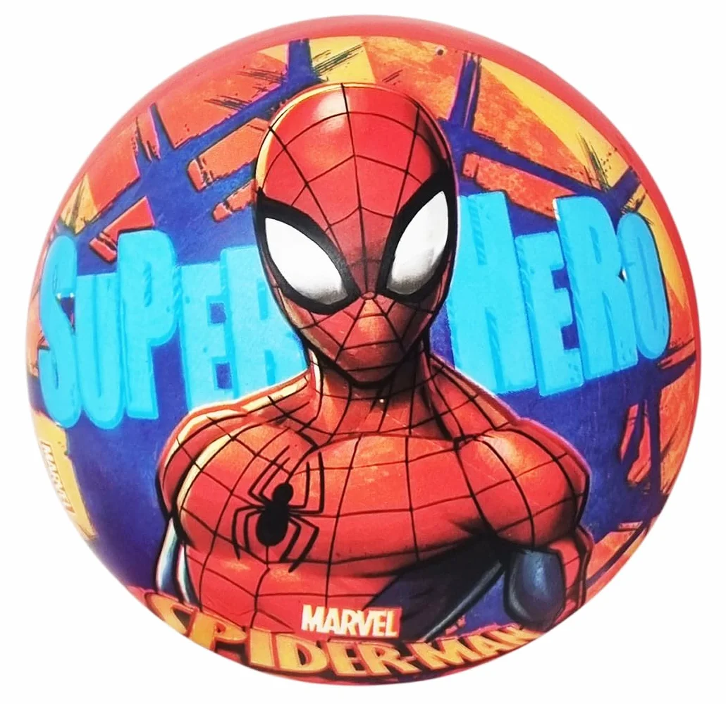 Stor Marvel Bioball Spiderman Super Hero Piłka ręczna Plaża Ogród 18 cm
