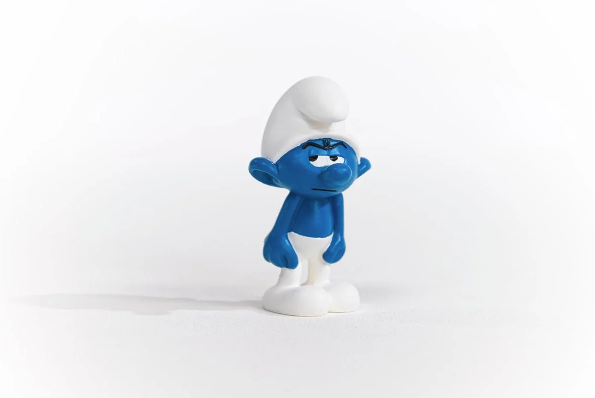 Schleich Smerfy 20836 Figurka Smerf Maruda Kolekcjonerska 3x3x5 cm