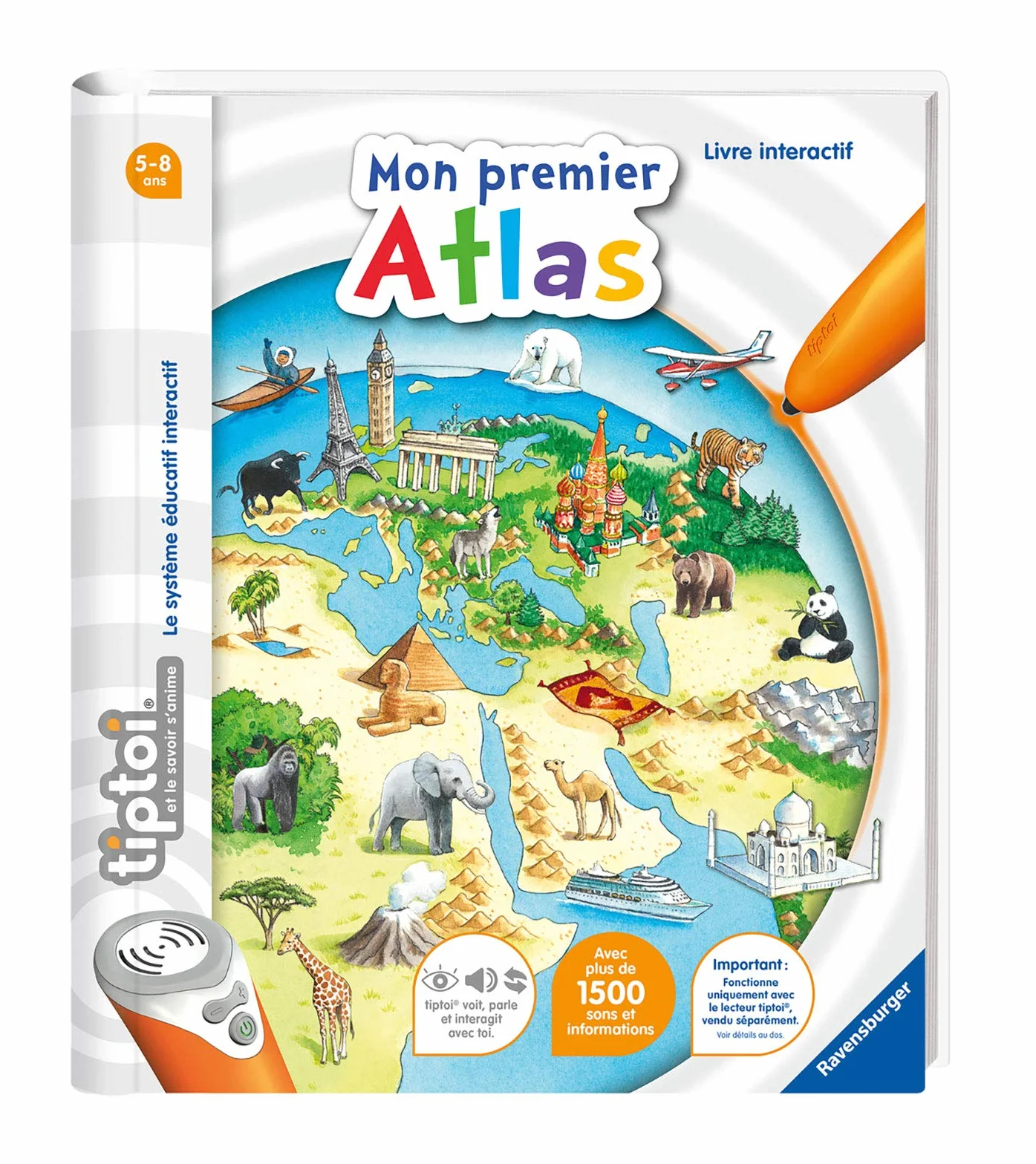 Ravensburger Tiptoi – książka (wersja francuska)