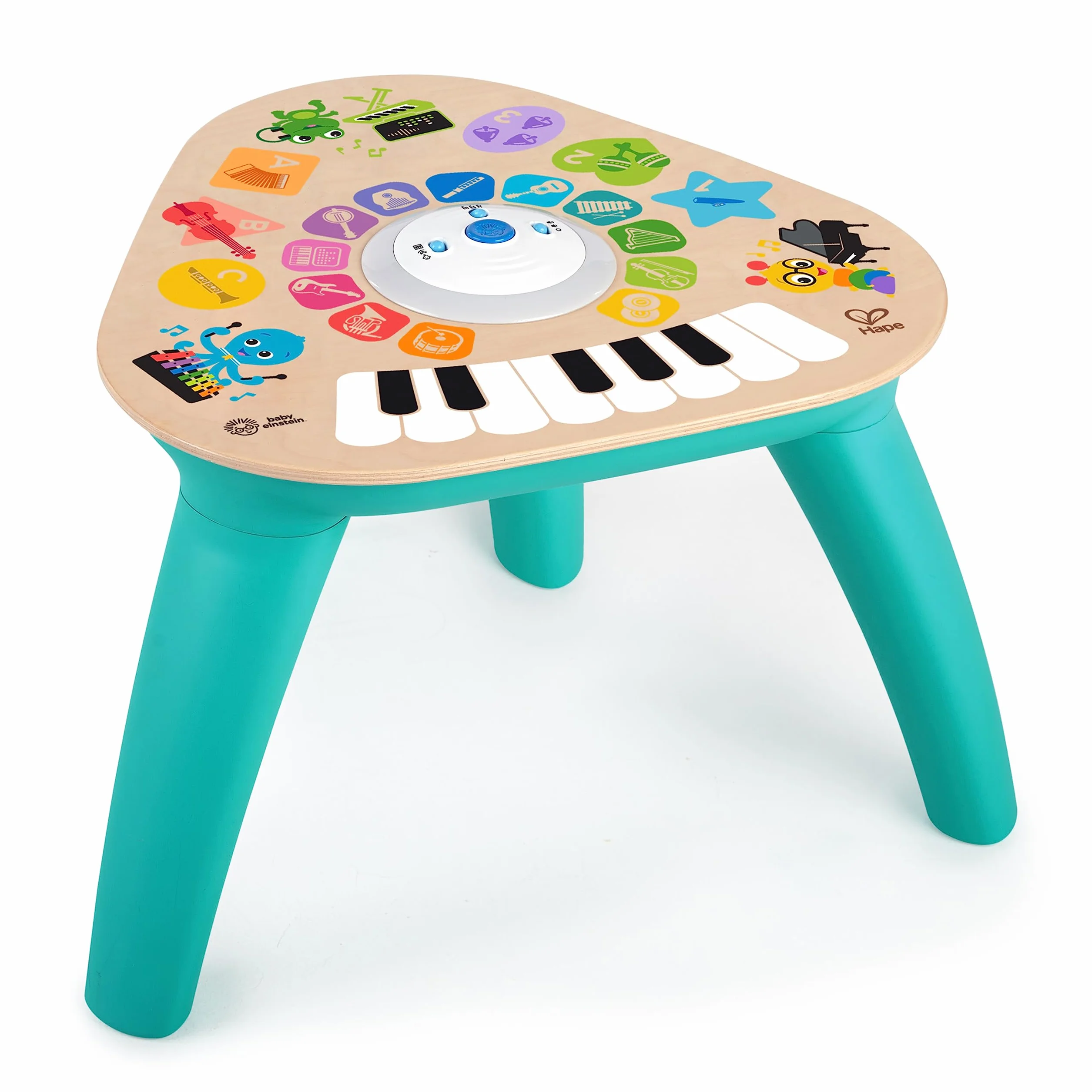 Baby Einstein 12398 Stolik Edukacyjny, Wielokolorowy, ‎44.45 x 41.91 x 33.02 cm; 1.4 kg