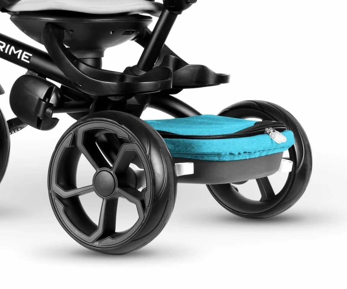 QPLAY - Rower trójkołowy Prime Evolution 3 w 1, kolor niebieski, QP100.00