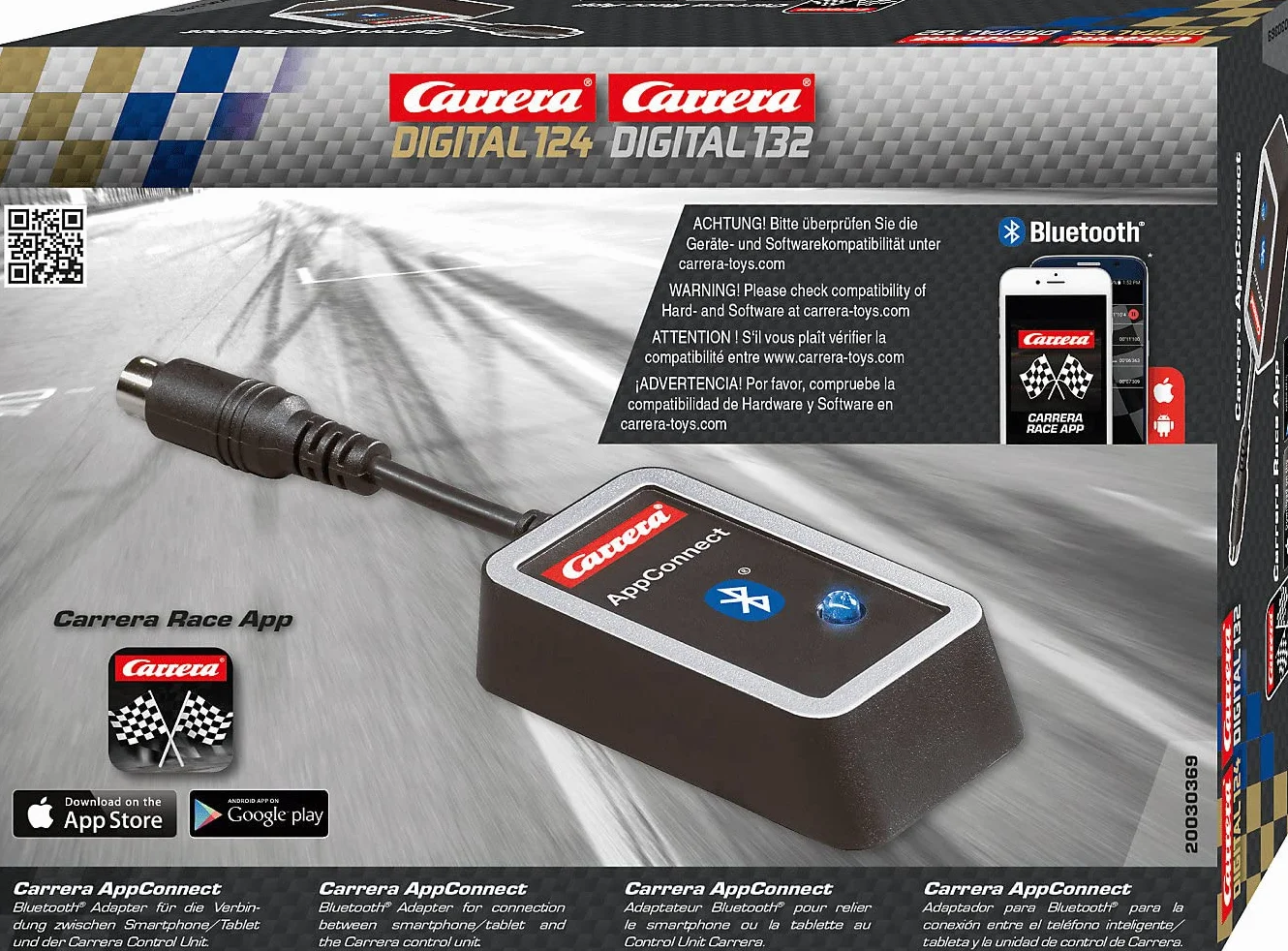 Carrera 20030369 Carrera Digital AppConnect, 12,98 x 3,99 x 17,48 cm