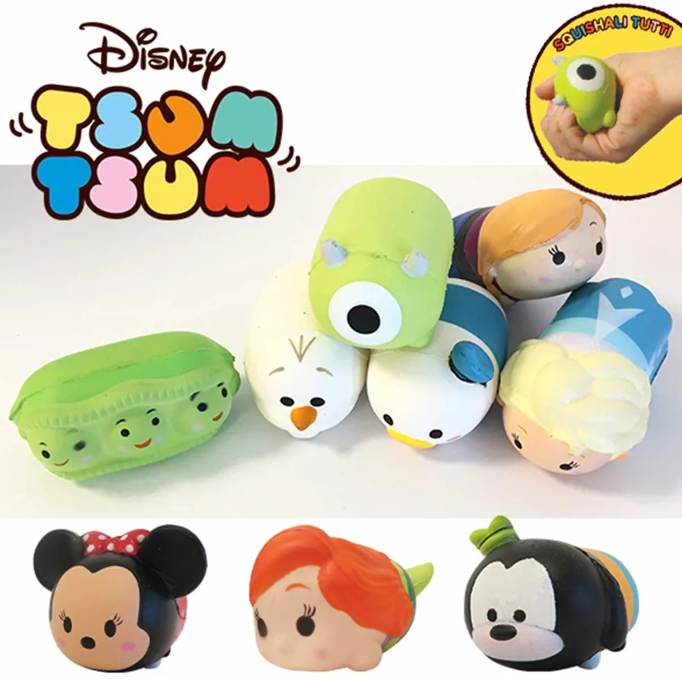Sbabam s.r.l. 074-18 Confezione 3 bustine Tsum Tsum Disney Zbierz wszystkie, wielokolorowe, 3 szt