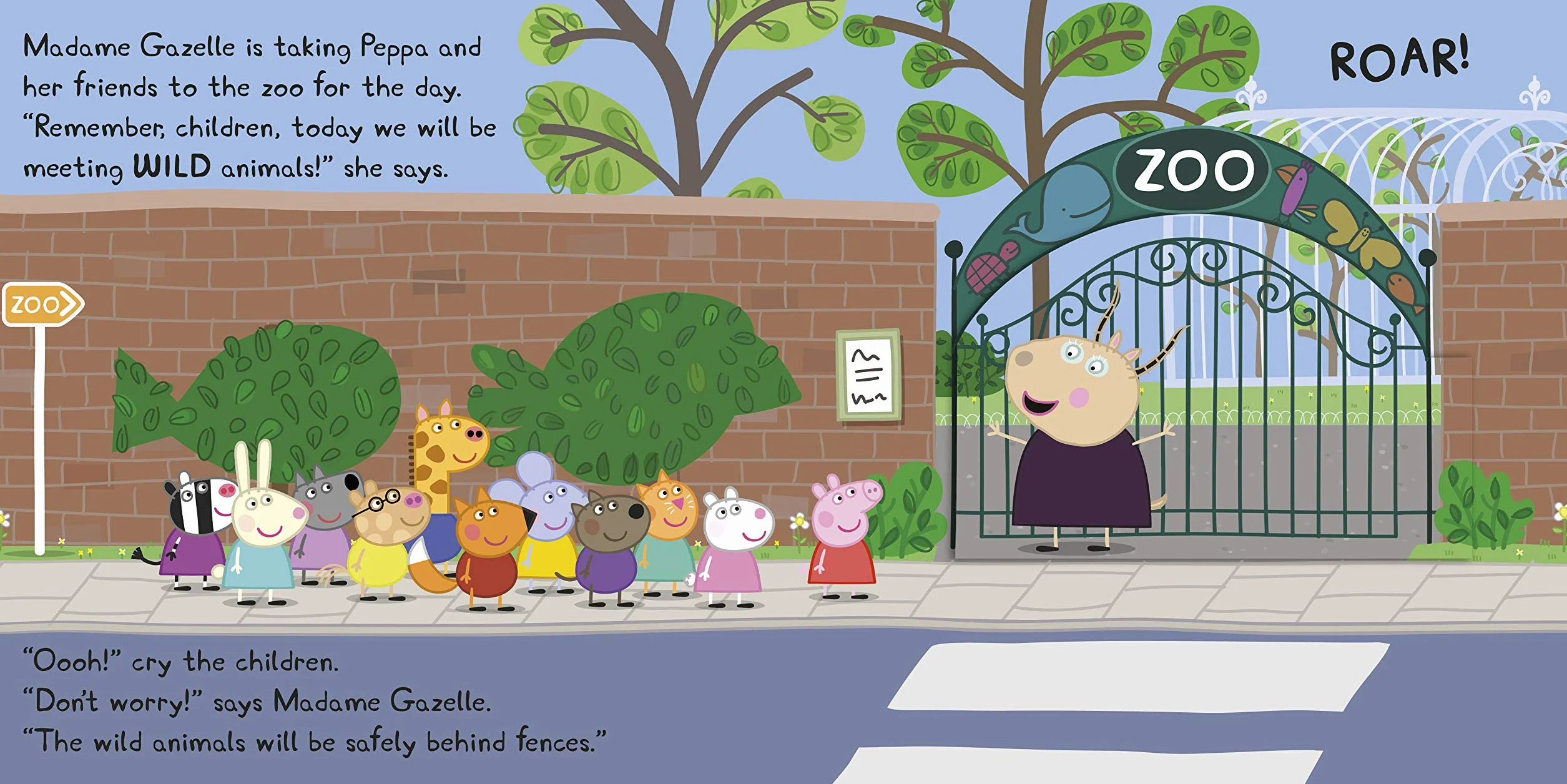 Peppa Pig: At the Zoo : A Lift-the-Flap Book